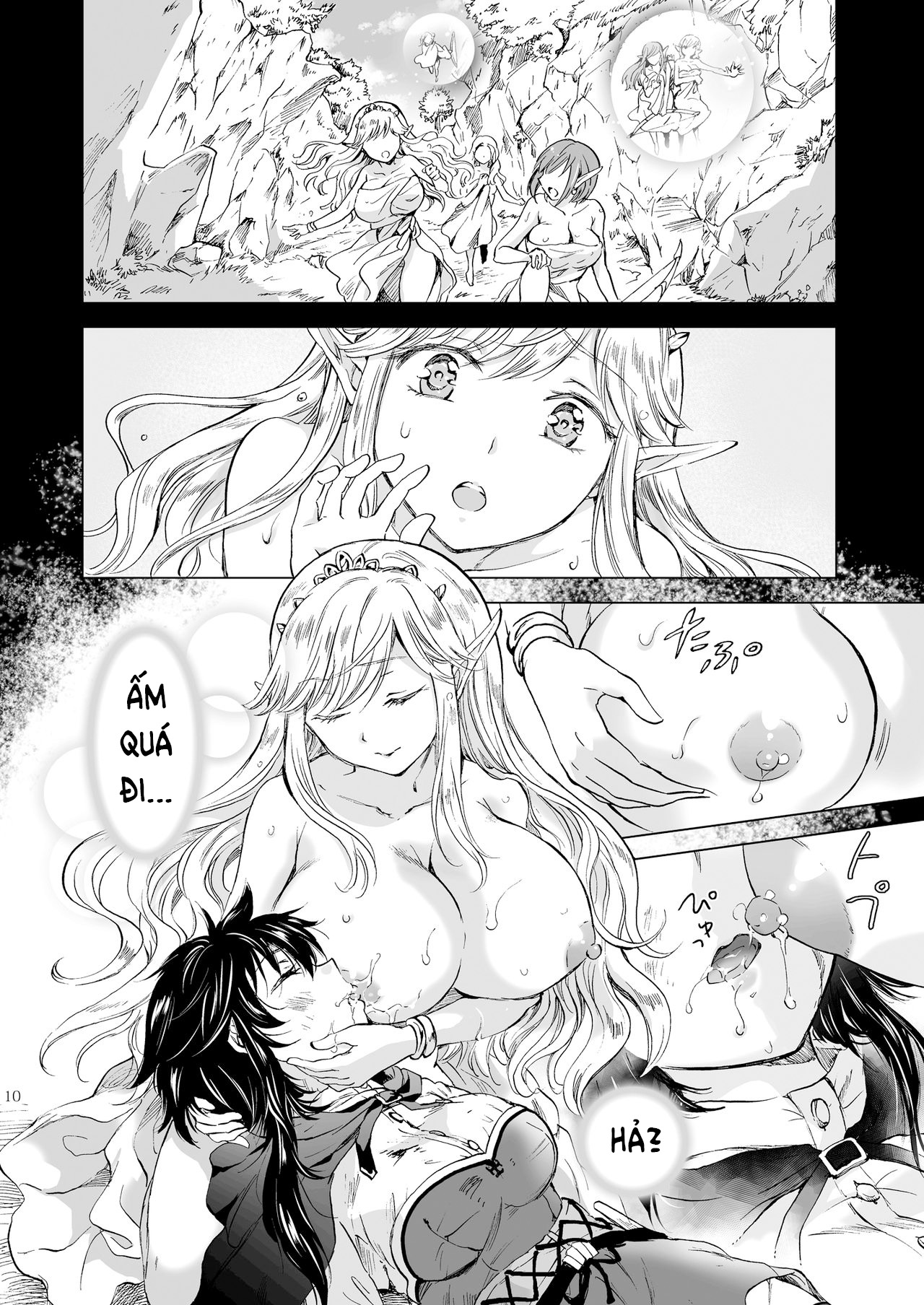 HentaiVN.net - Ảnh 9 - Sữa Thánh của Công chúa Yêu tinh - Oneshot