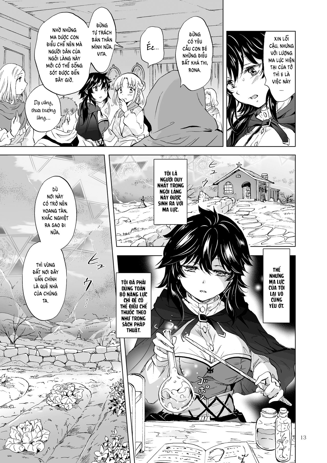 HentaiVN.net - Ảnh 12 - Sữa Thánh của Công chúa Yêu tinh - Oneshot