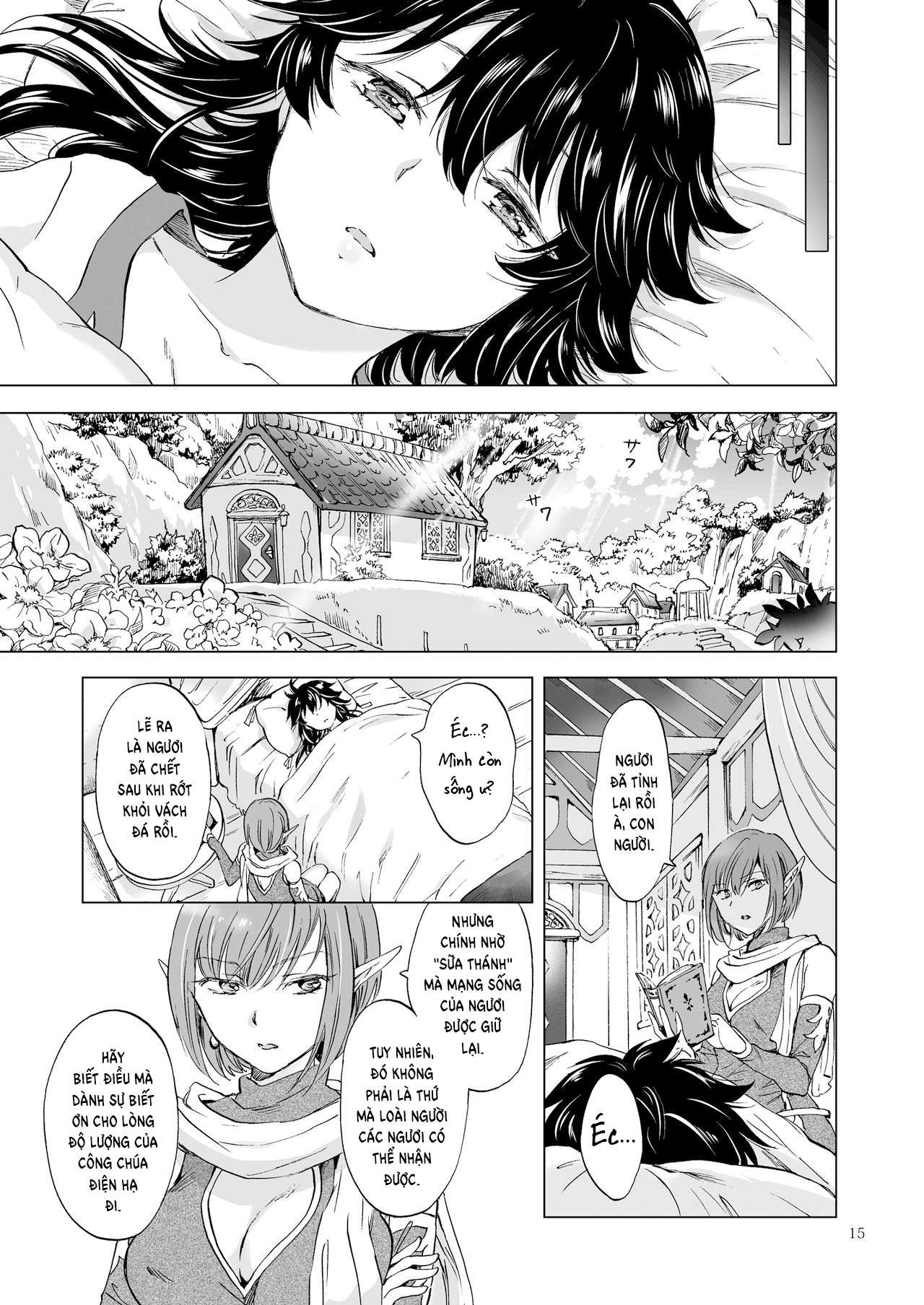 HentaiVN.net - Ảnh 14 - Sữa Thánh của Công chúa Yêu tinh - Oneshot