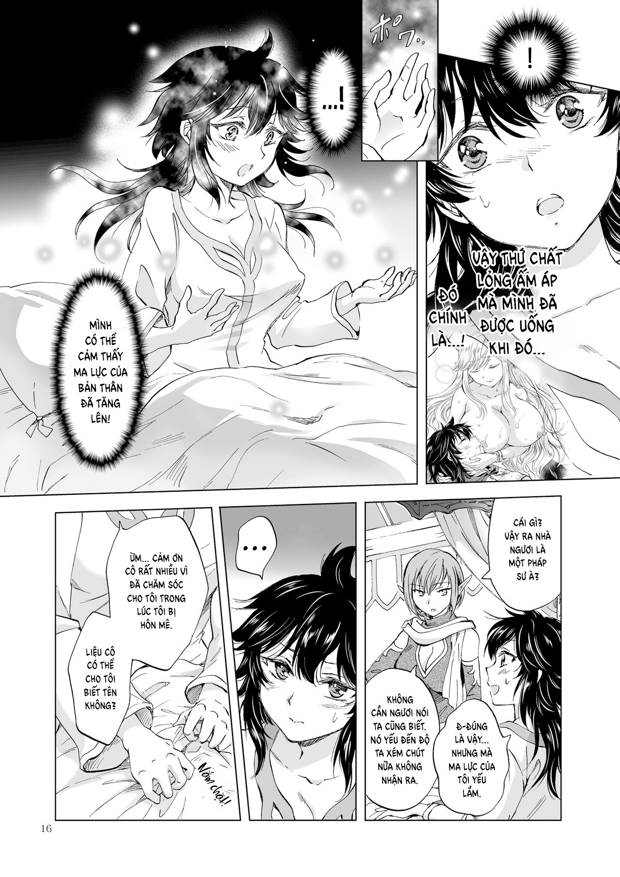 HentaiVN.net - Ảnh 15 - Sữa Thánh của Công chúa Yêu tinh - Oneshot