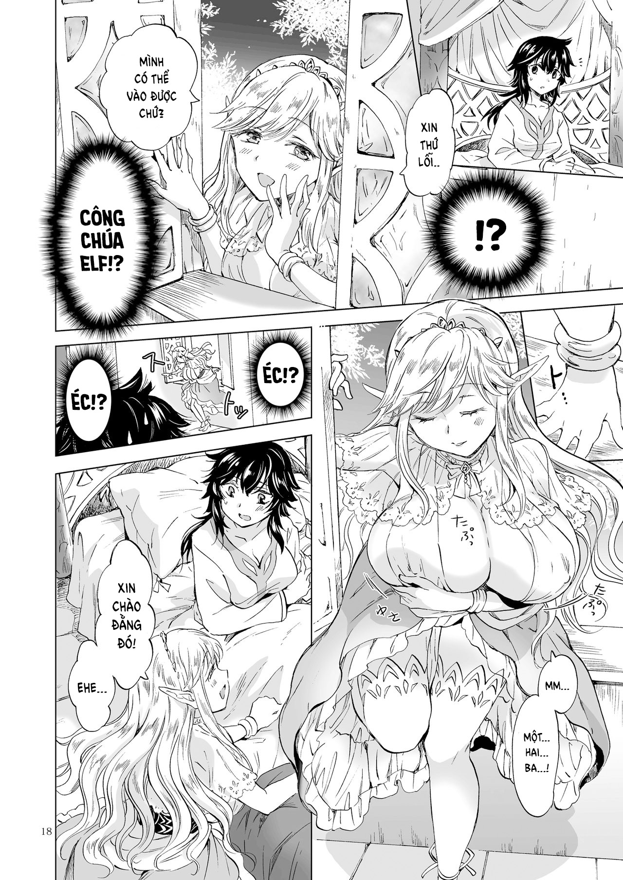 HentaiVN.net - Ảnh 17 - Sữa Thánh của Công chúa Yêu tinh - Oneshot