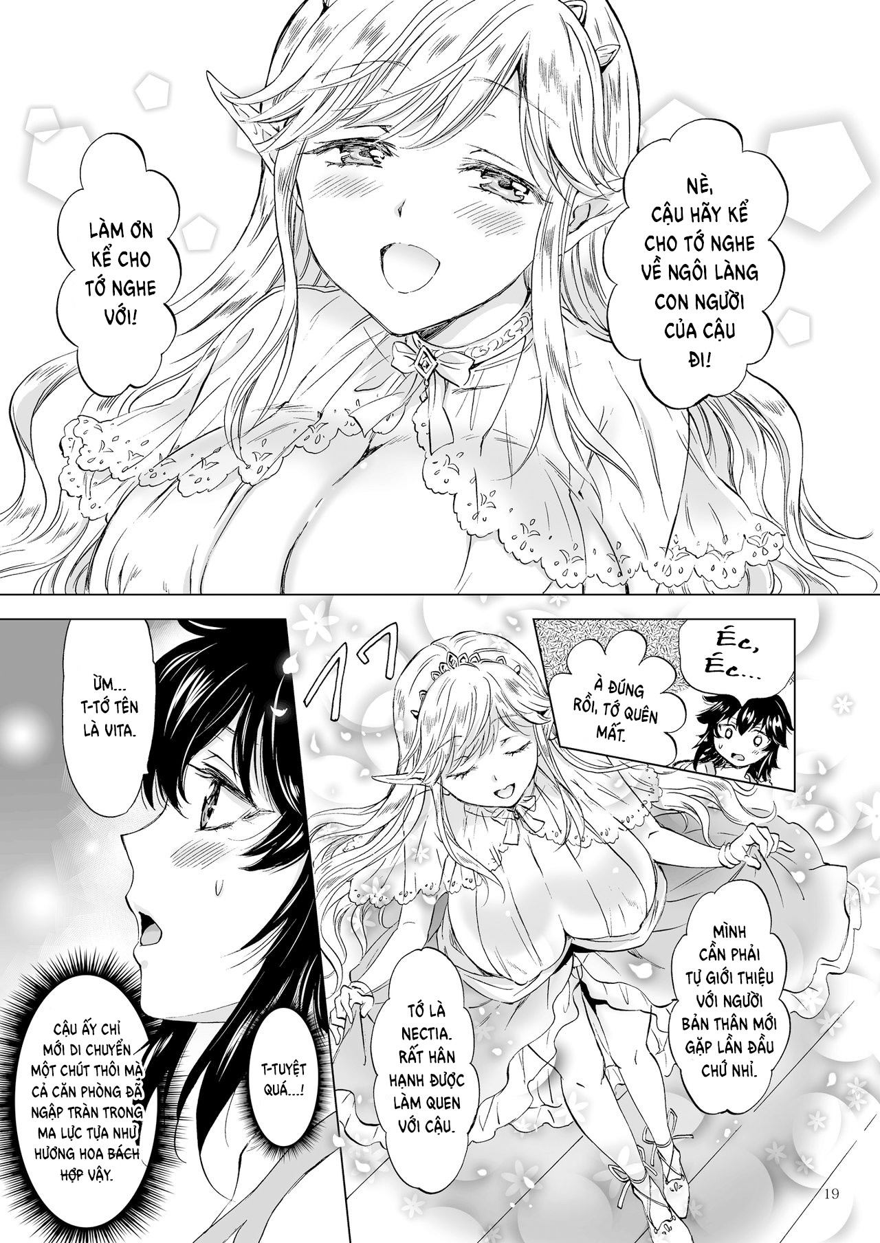HentaiVN.net - Ảnh 18 - Sữa Thánh của Công chúa Yêu tinh - Oneshot