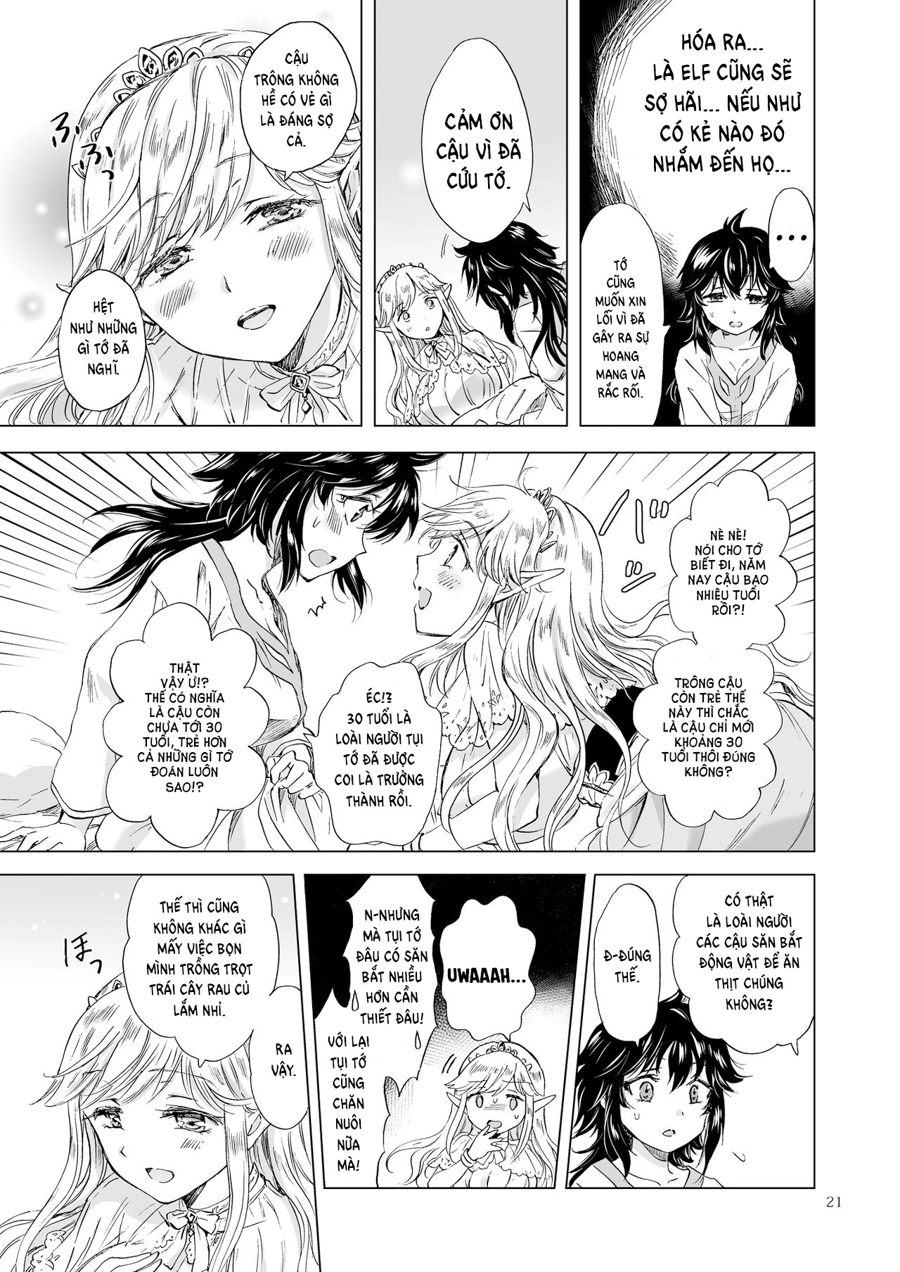 HentaiVN.net - Ảnh 20 - Sữa Thánh của Công chúa Yêu tinh - Oneshot
