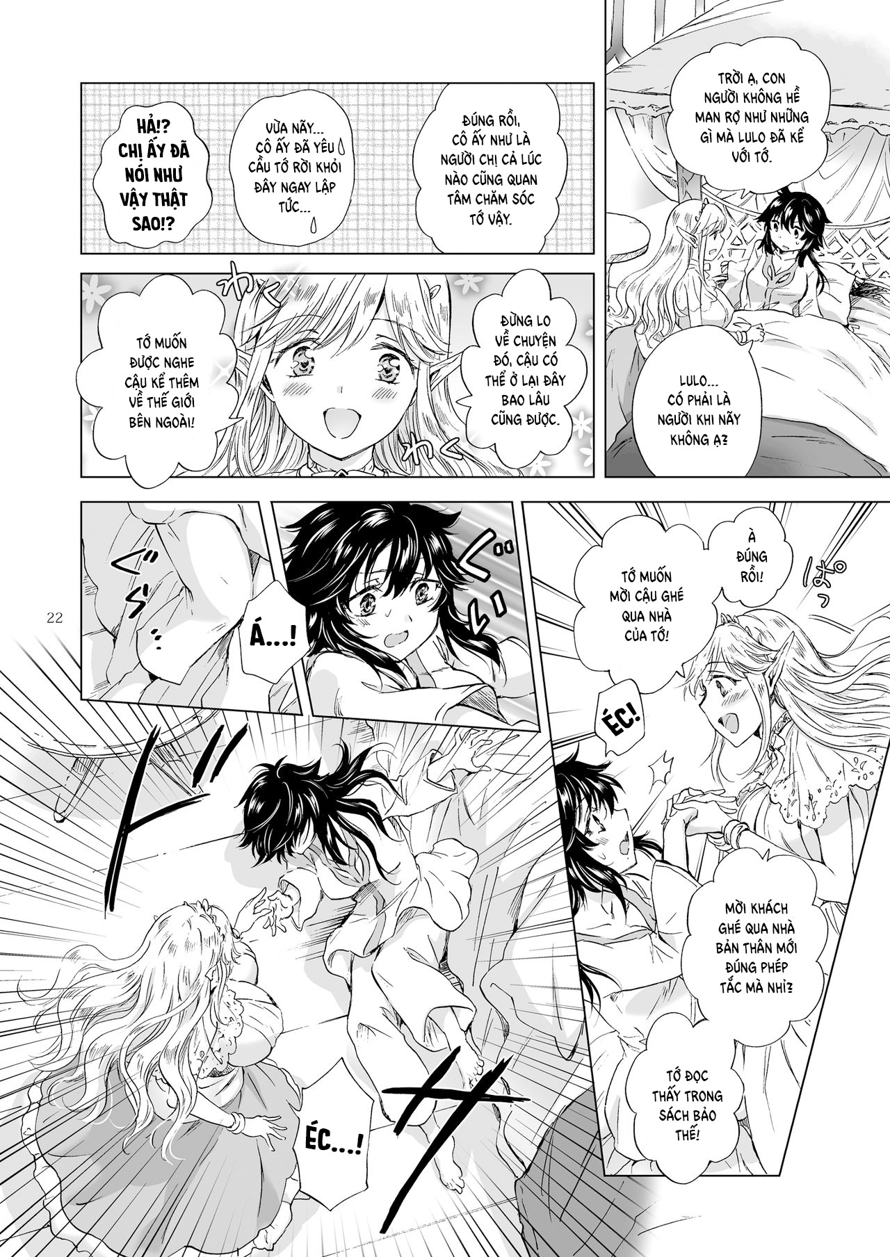 HentaiVN.net - Ảnh 21 - Sữa Thánh của Công chúa Yêu tinh - Oneshot