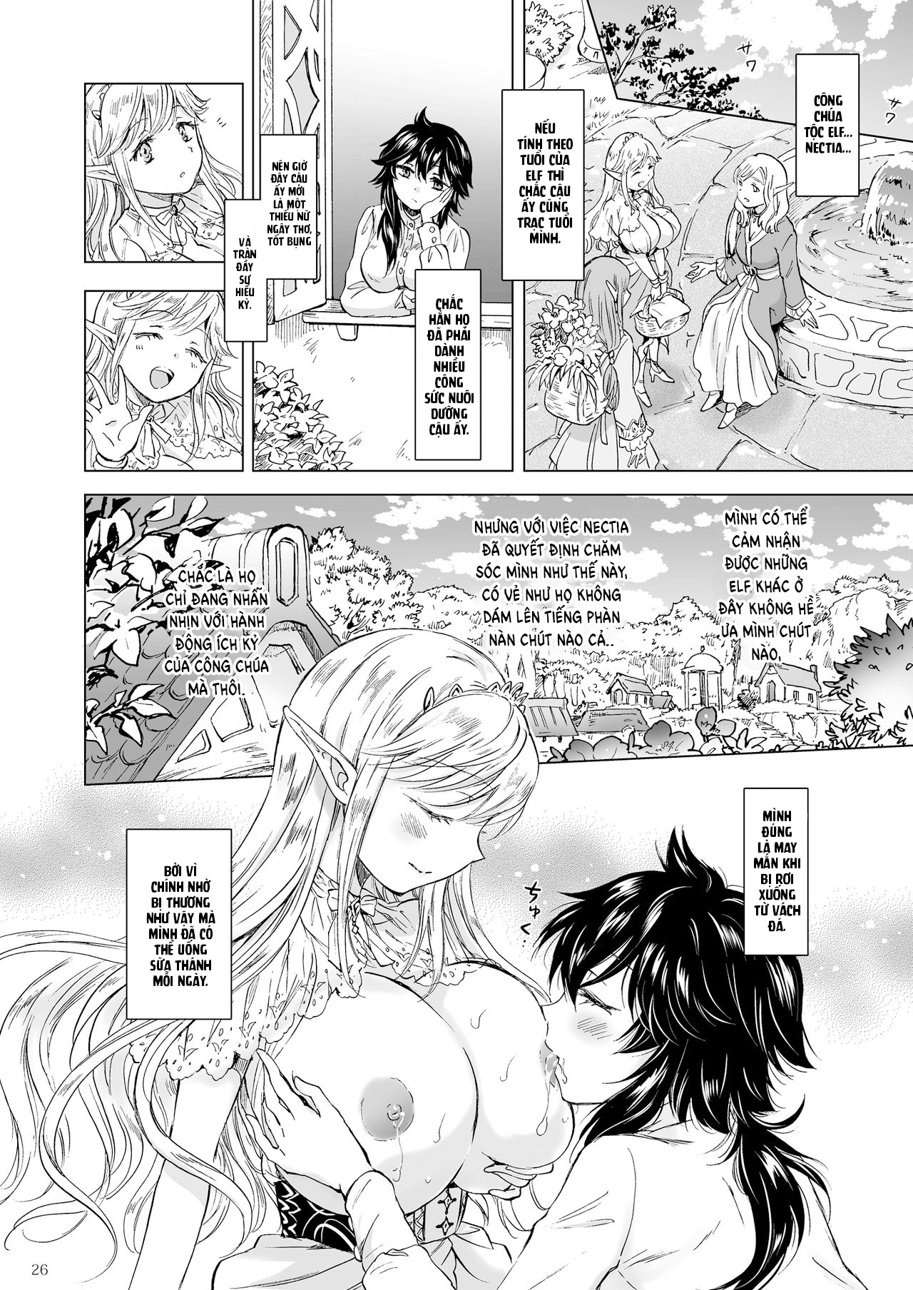 HentaiVN.net - Ảnh 25 - Sữa Thánh của Công chúa Yêu tinh - Oneshot