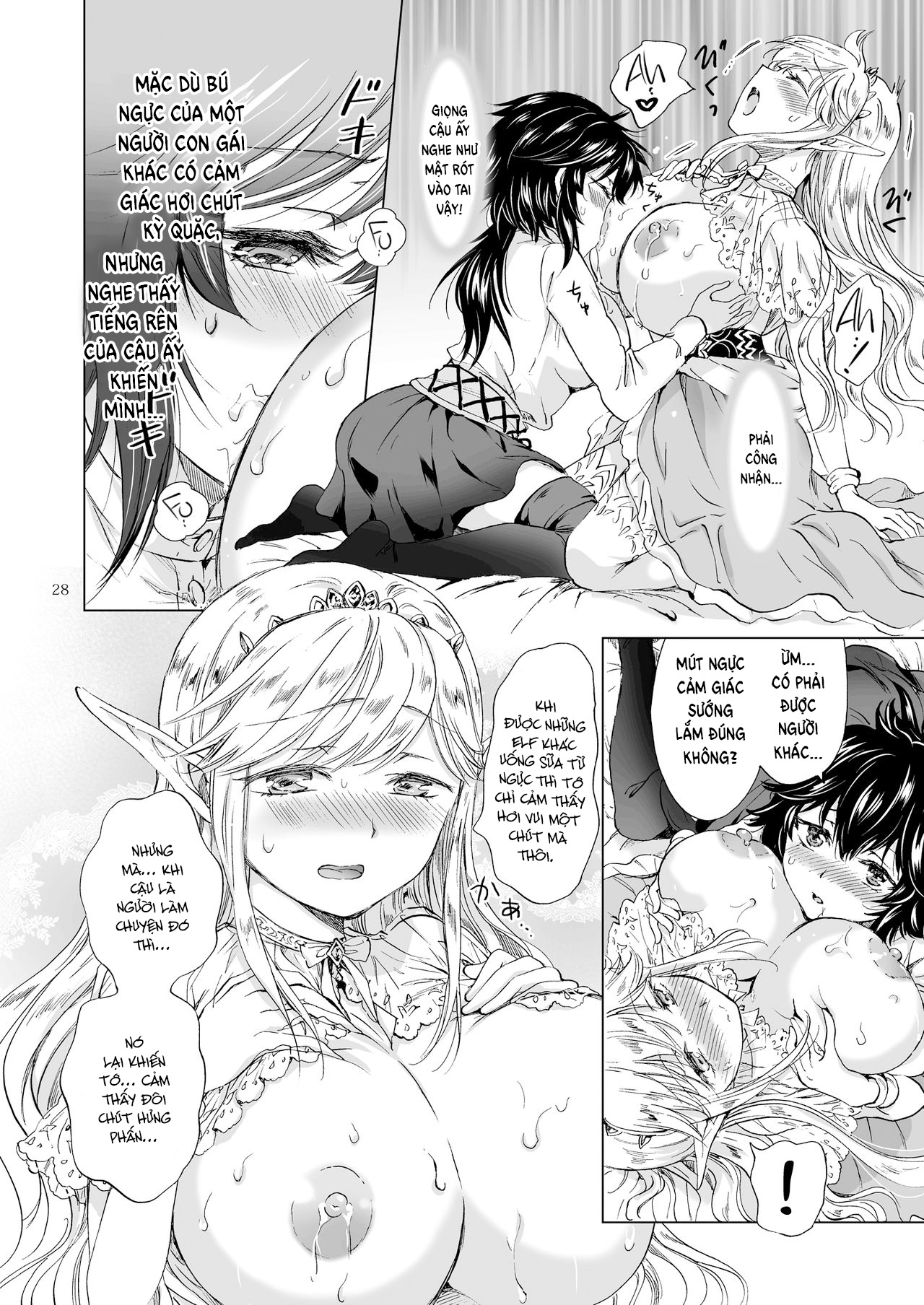 HentaiVN.net - Ảnh 27 - Sữa Thánh của Công chúa Yêu tinh - Oneshot