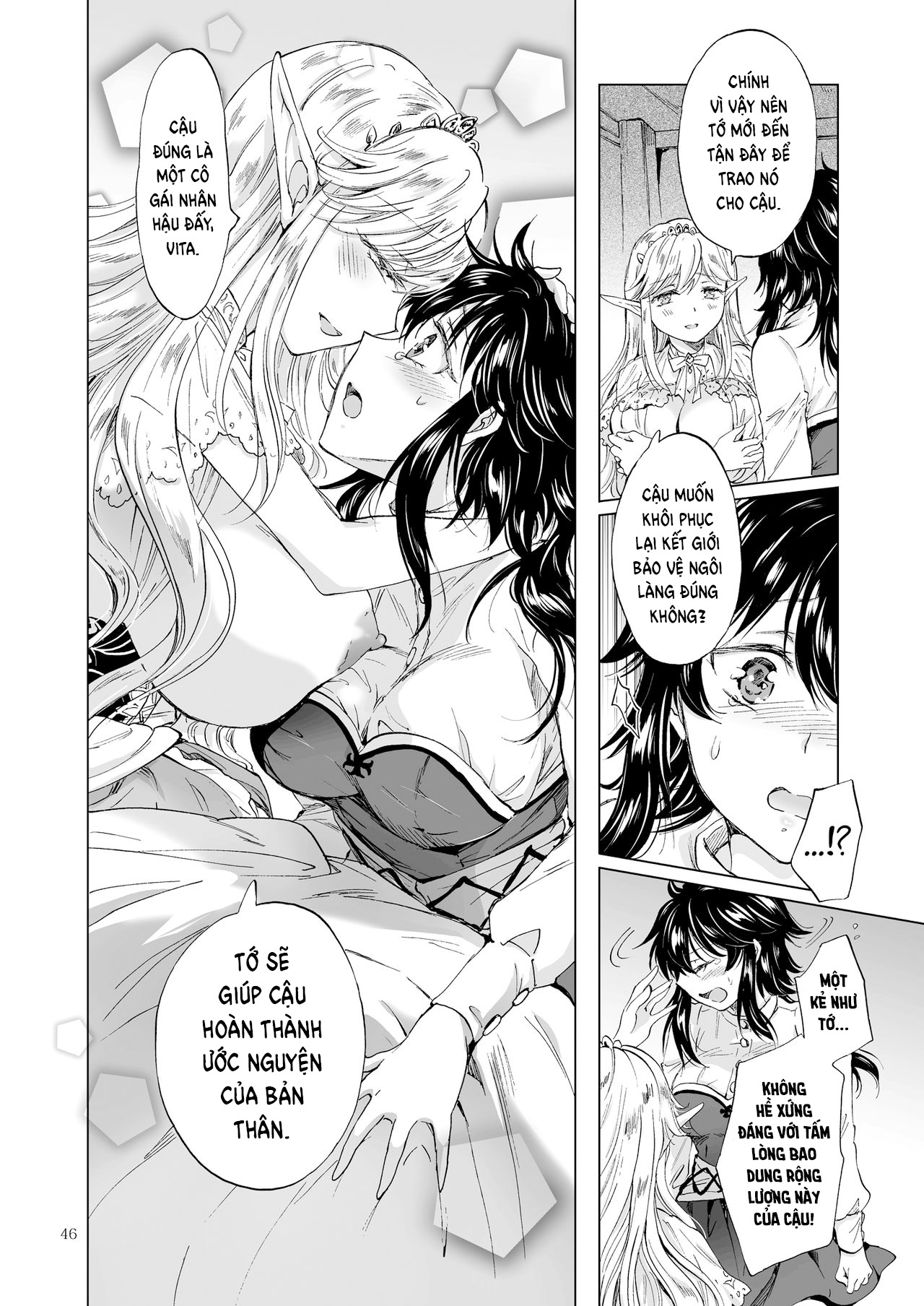 HentaiVN.net - Ảnh 45 - Sữa Thánh của Công chúa Yêu tinh - Oneshot
