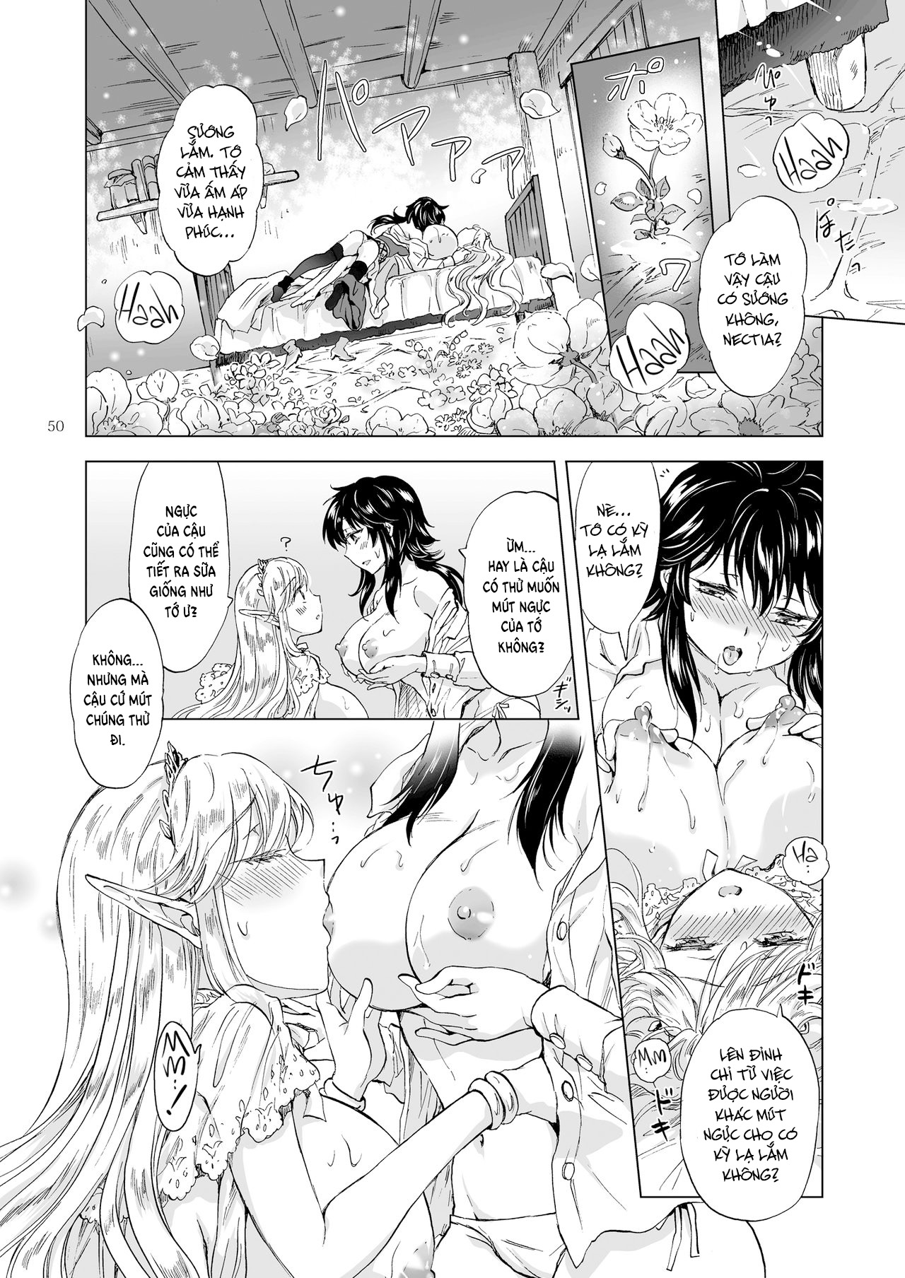 HentaiVN.net - Ảnh 49 - Sữa Thánh của Công chúa Yêu tinh - Oneshot