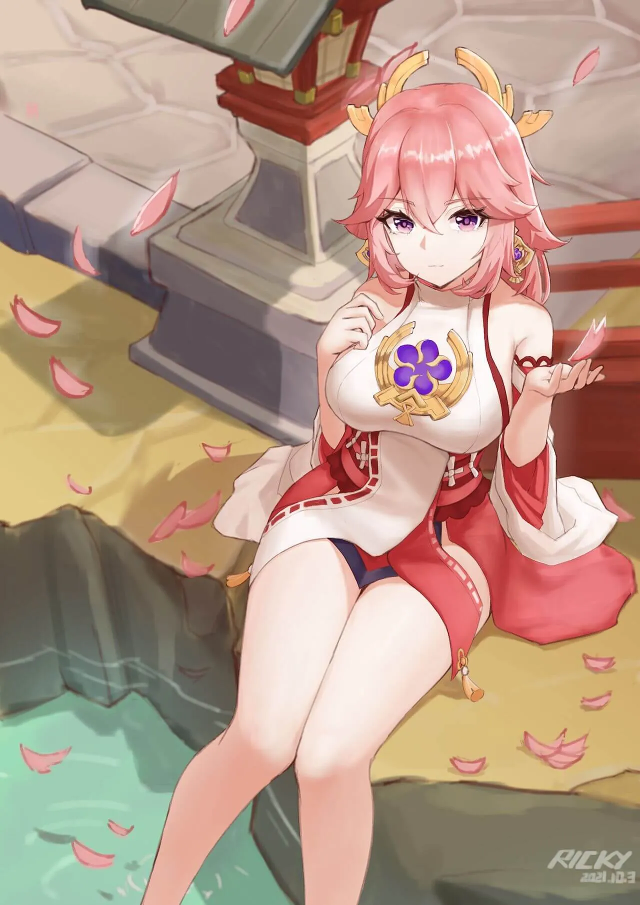 HentaiVN.net - Ảnh 12 - Dịch vụ đặc biệt của Yae Miko [八重神子的特殊服務] - ONESHOT