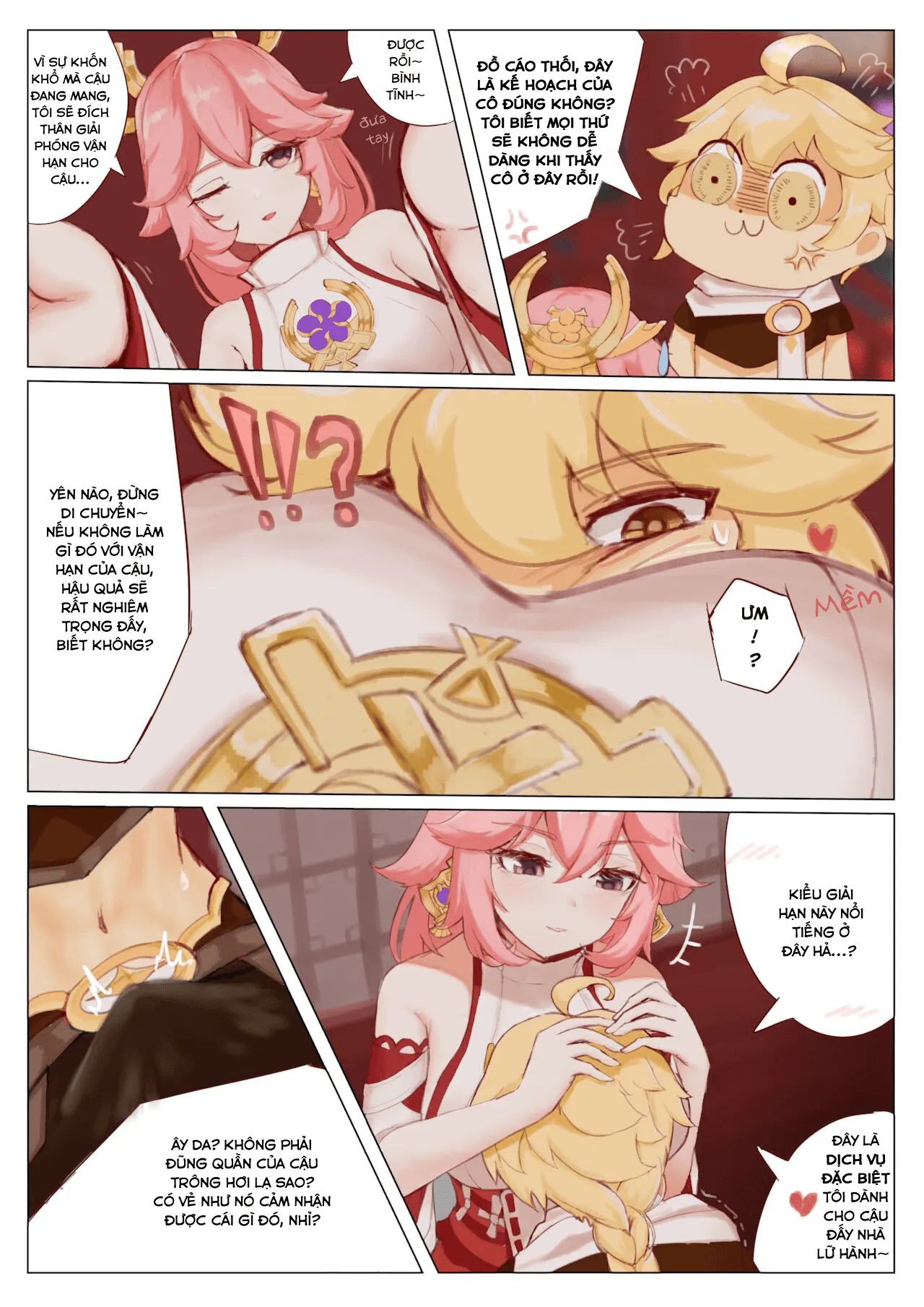 HentaiVN.net - Ảnh 3 - Dịch vụ đặc biệt của Yae Miko [八重神子的特殊服務] - ONESHOT