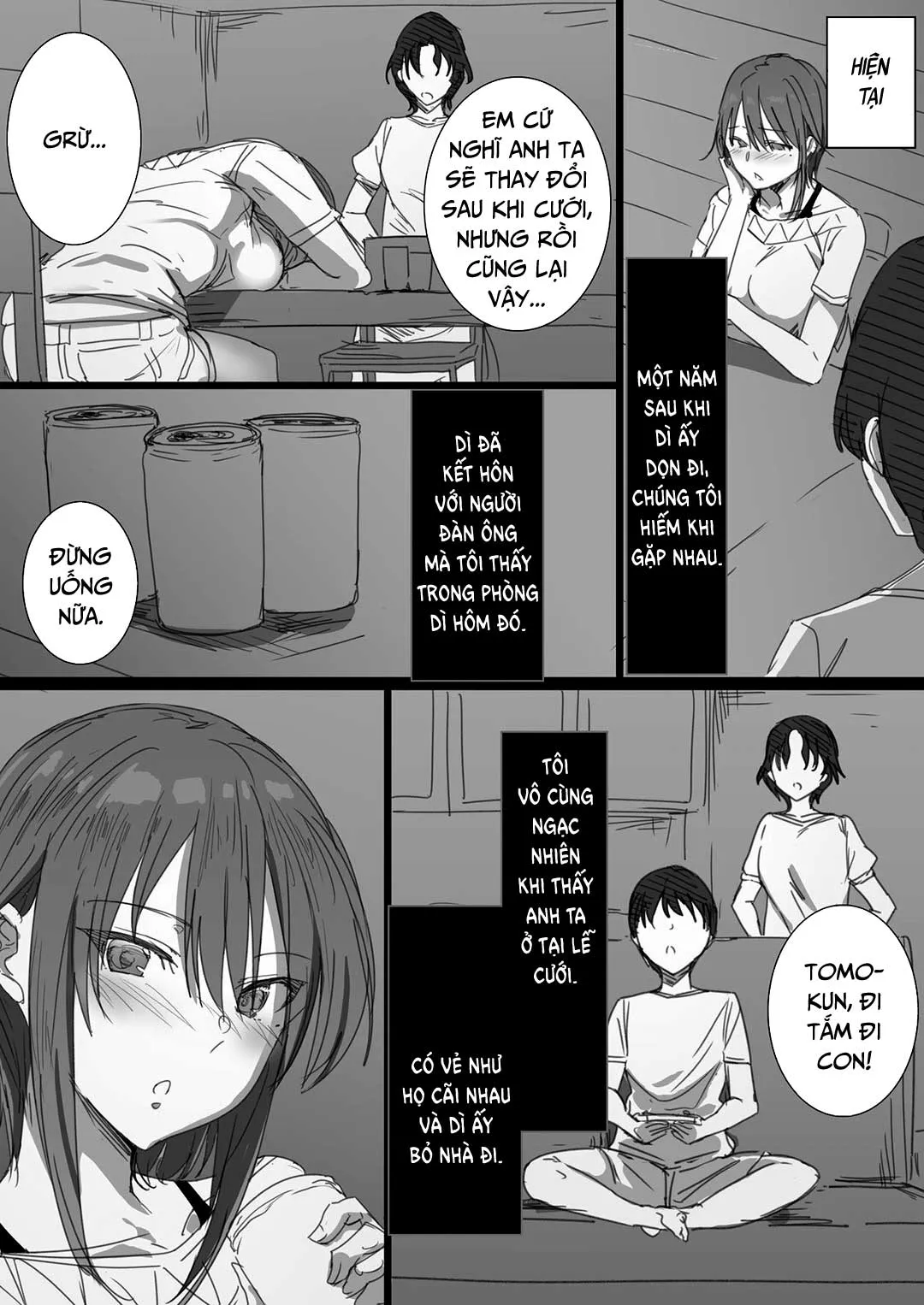 HentaiVN.net - Ảnh 12 - Người dì tôi yêu đã bỏ nhà ra đi [Hatsukoi no Oba-san ga Iede Shite Kimashita!] - Chap 1
