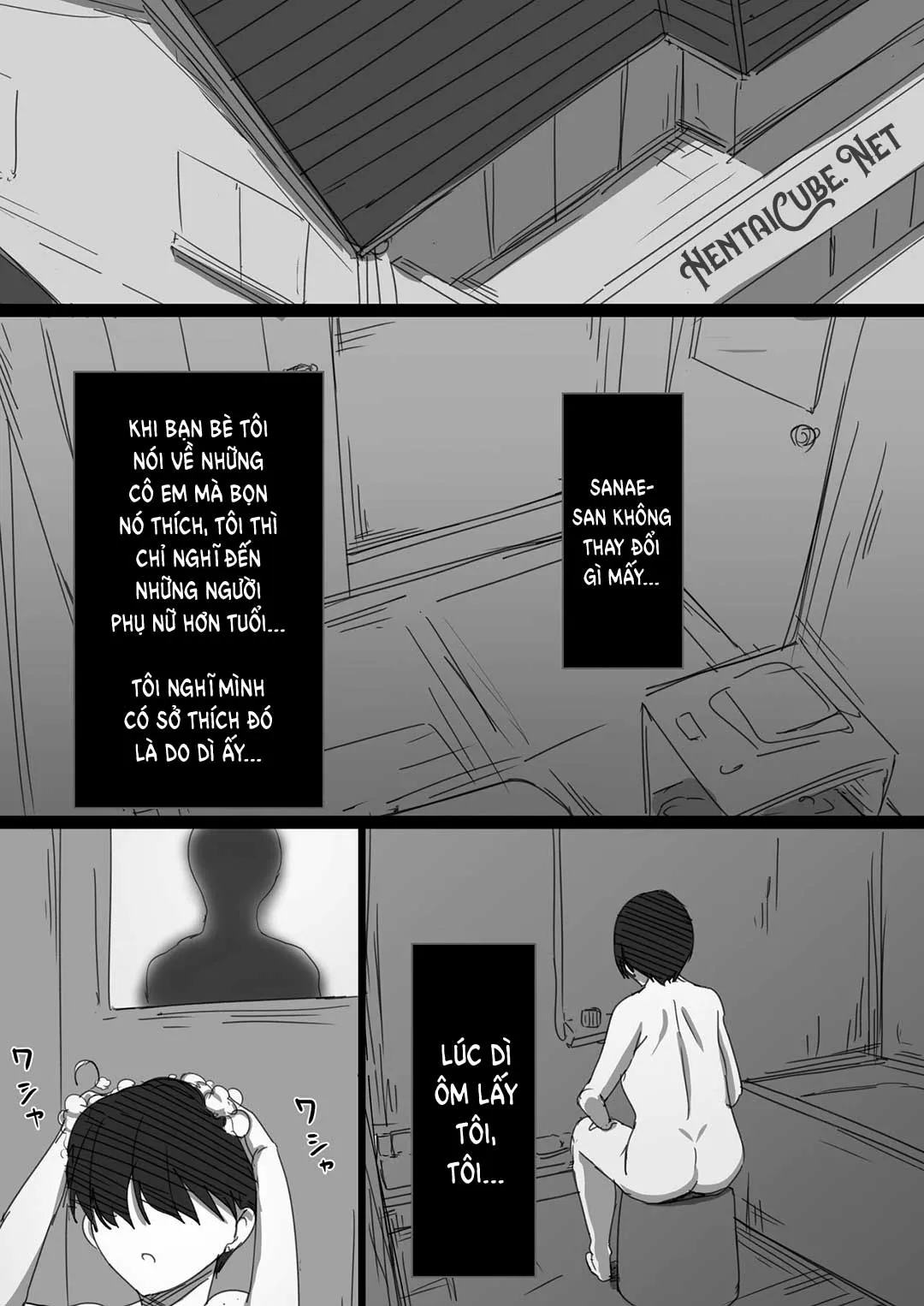 HentaiVN.net - Ảnh 13 - Người dì tôi yêu đã bỏ nhà ra đi [Hatsukoi no Oba-san ga Iede Shite Kimashita!] - Chap 1