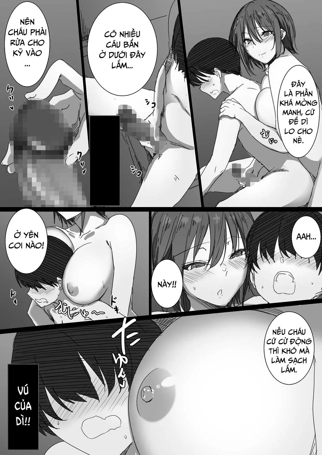 HentaiVN.net - Ảnh 17 - Người dì tôi yêu đã bỏ nhà ra đi [Hatsukoi no Oba-san ga Iede Shite Kimashita!] - Chap 1