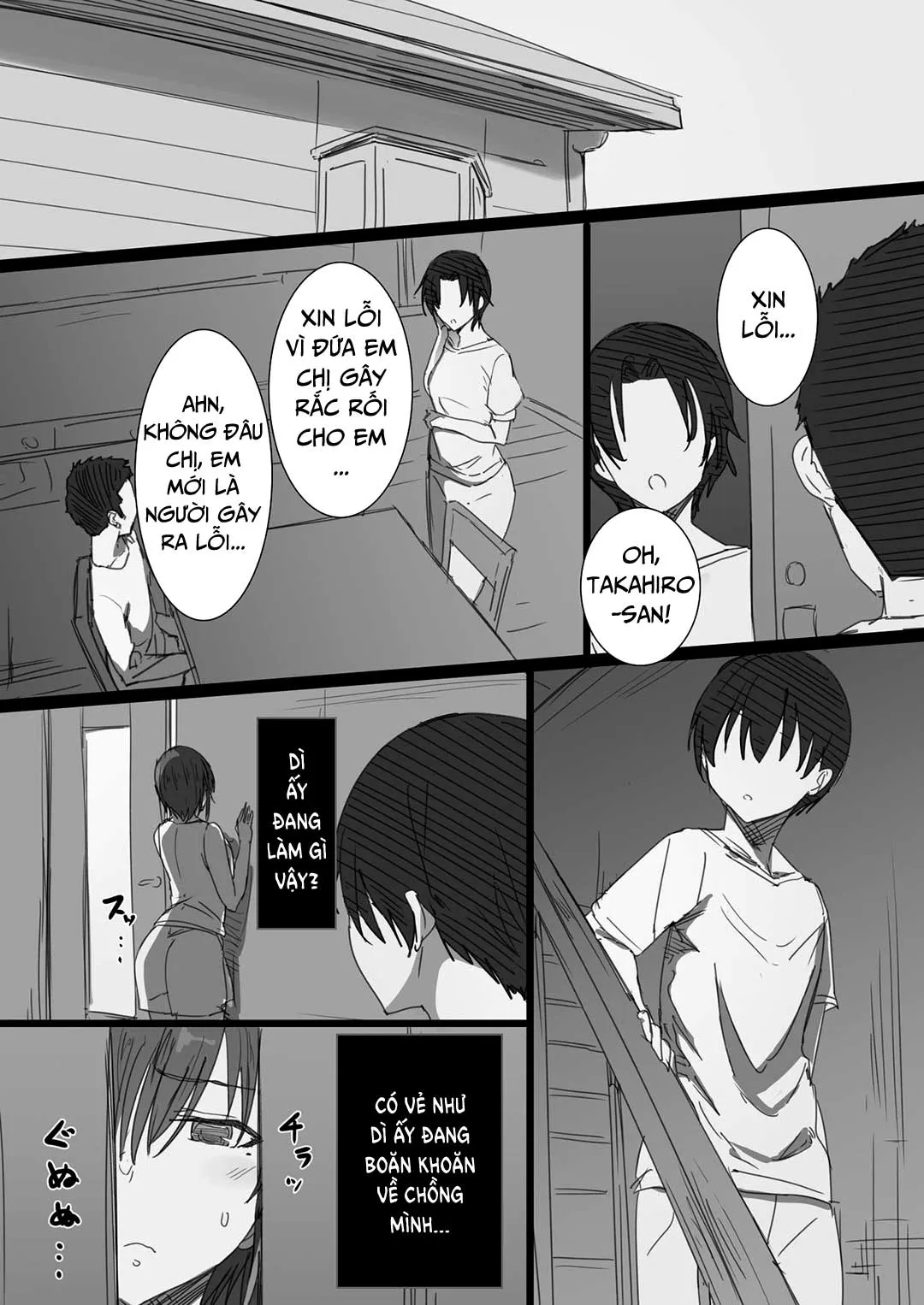 HentaiVN.net - Ảnh 42 - Người dì tôi yêu đã bỏ nhà ra đi [Hatsukoi no Oba-san ga Iede Shite Kimashita!] - Chap 1