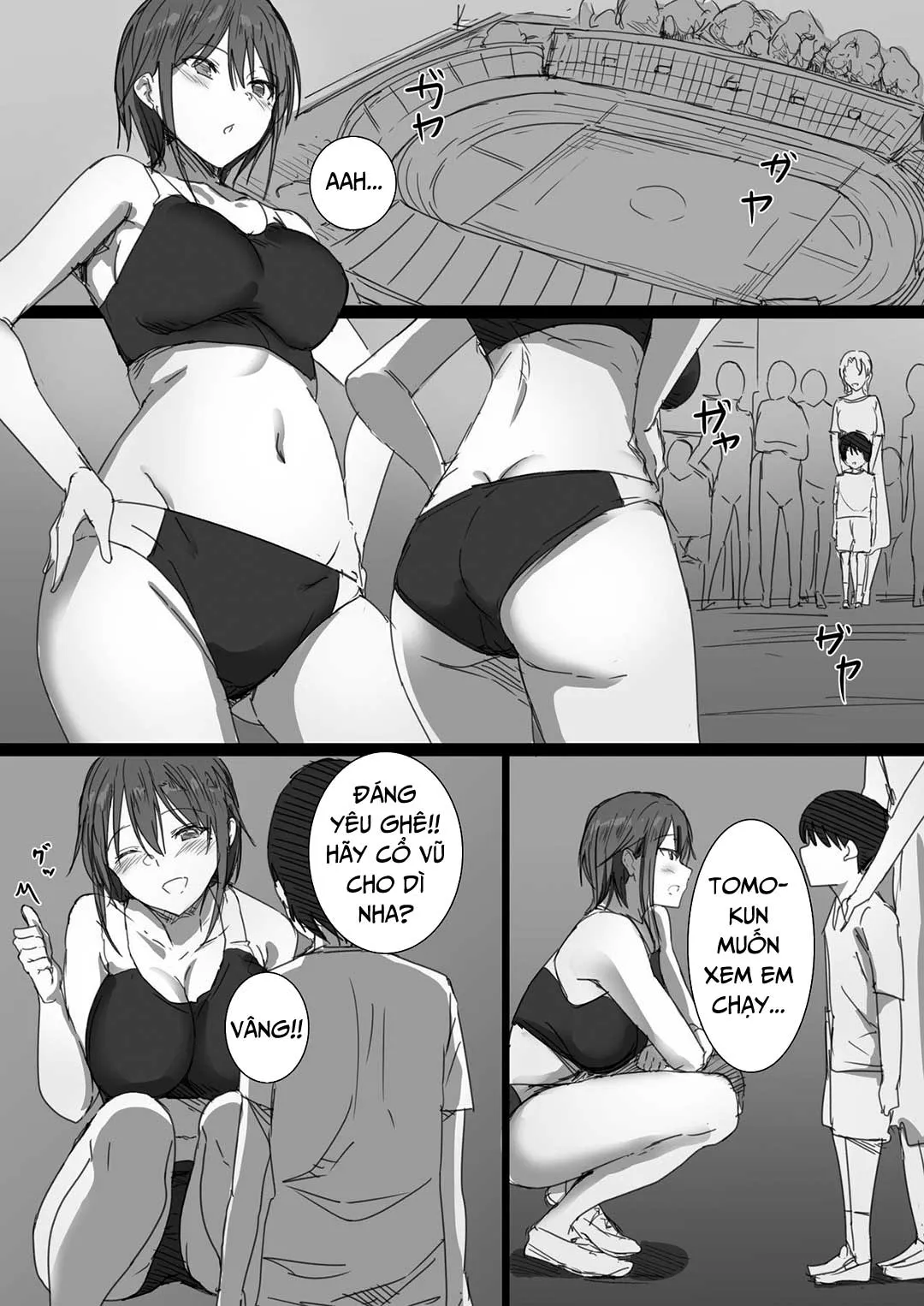 HentaiVN.net - Ảnh 7 - Người dì tôi yêu đã bỏ nhà ra đi [Hatsukoi no Oba-san ga Iede Shite Kimashita!] - Chap 1