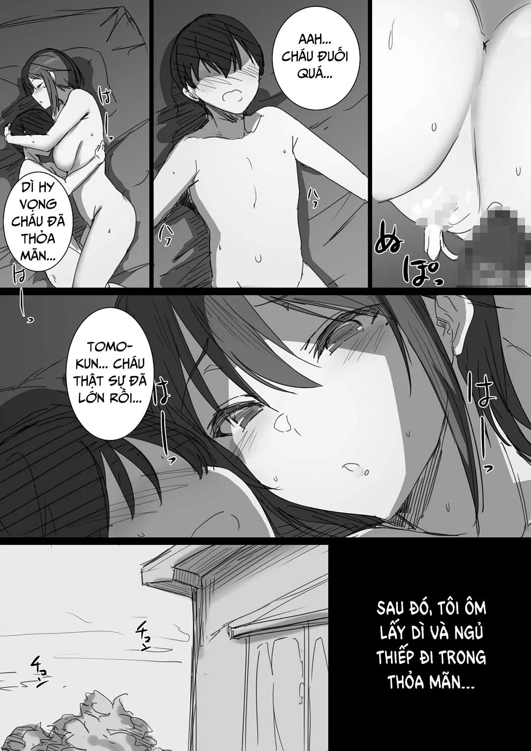 HentaiVN.net - Ảnh 20 - Người dì tôi yêu đã bỏ nhà ra đi [Hatsukoi no Oba-san ga Iede Shite Kimashita!] - Chap 2 - [END]