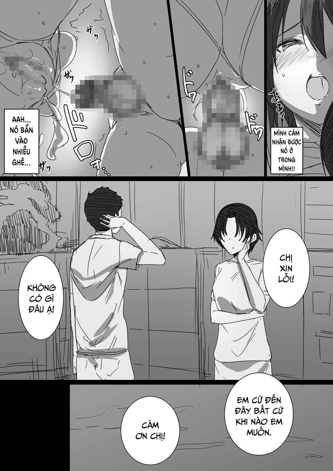 HentaiVN.net - Ảnh 8 - Người dì tôi yêu đã bỏ nhà ra đi [Hatsukoi no Oba-san ga Iede Shite Kimashita!] - Chap 2 - [END]