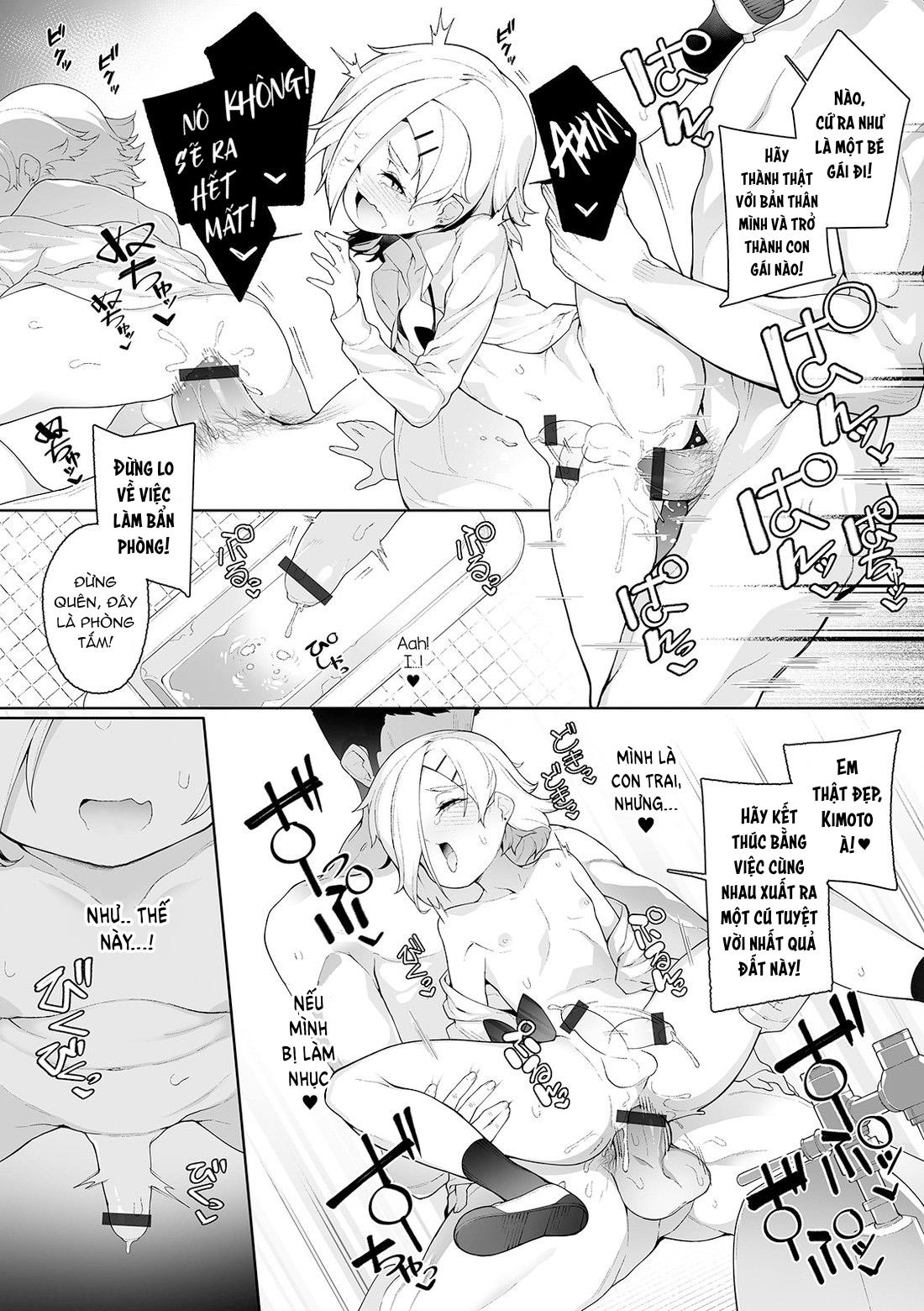 HentaiVN.net - Ảnh 14 - Ikigaru Josou wa Hodohodo ni - oneshot
