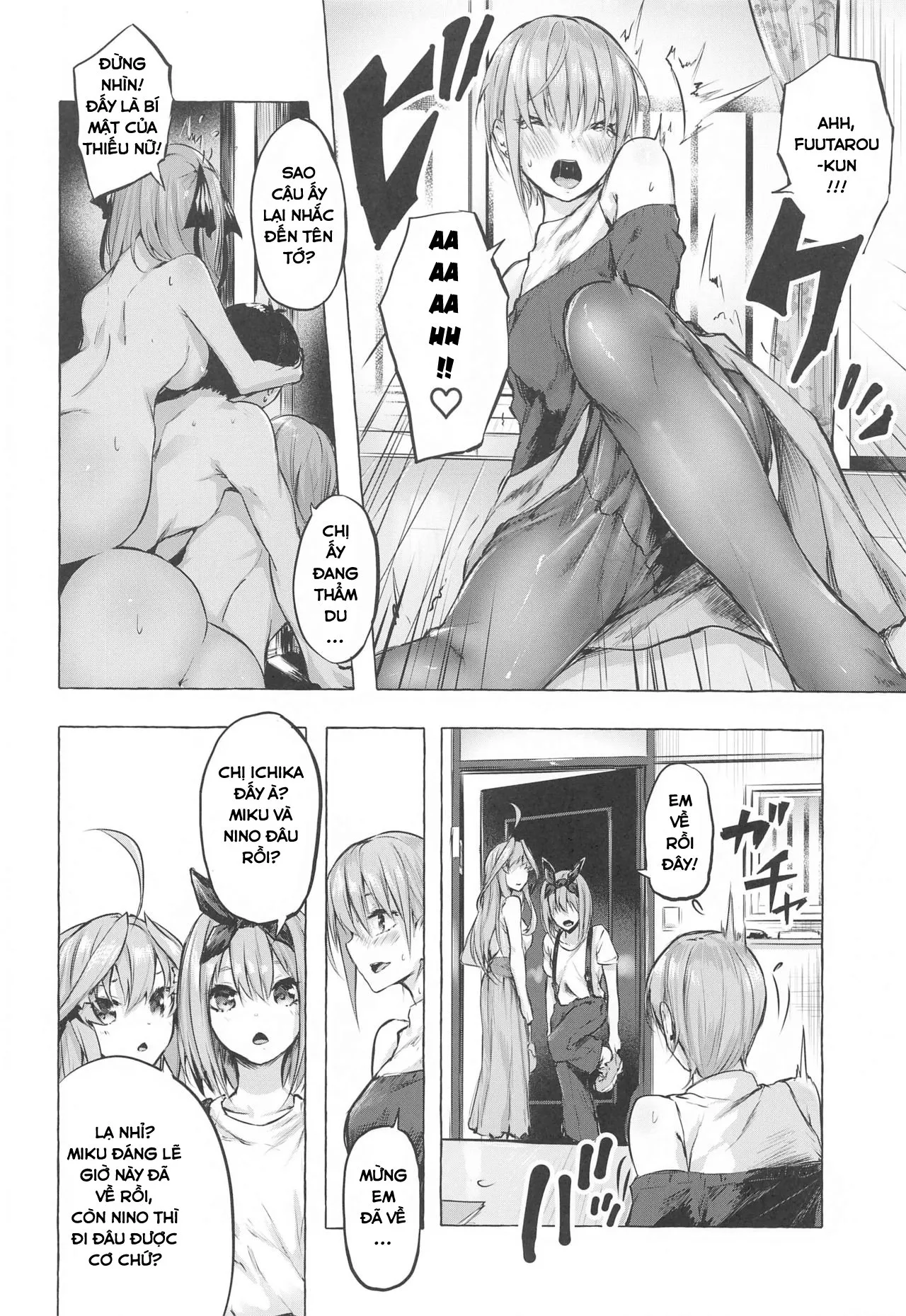 HentaiVN.net - Ảnh 11 - Hanayome no Kakuritsu (Gotoubun no Hanayome) - Oneshot