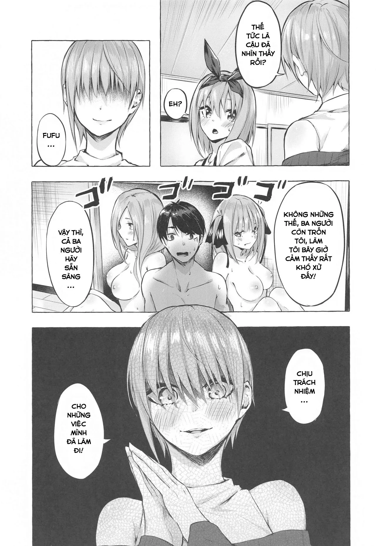 HentaiVN.net - Ảnh 14 - Hanayome no Kakuritsu (Gotoubun no Hanayome) - Oneshot