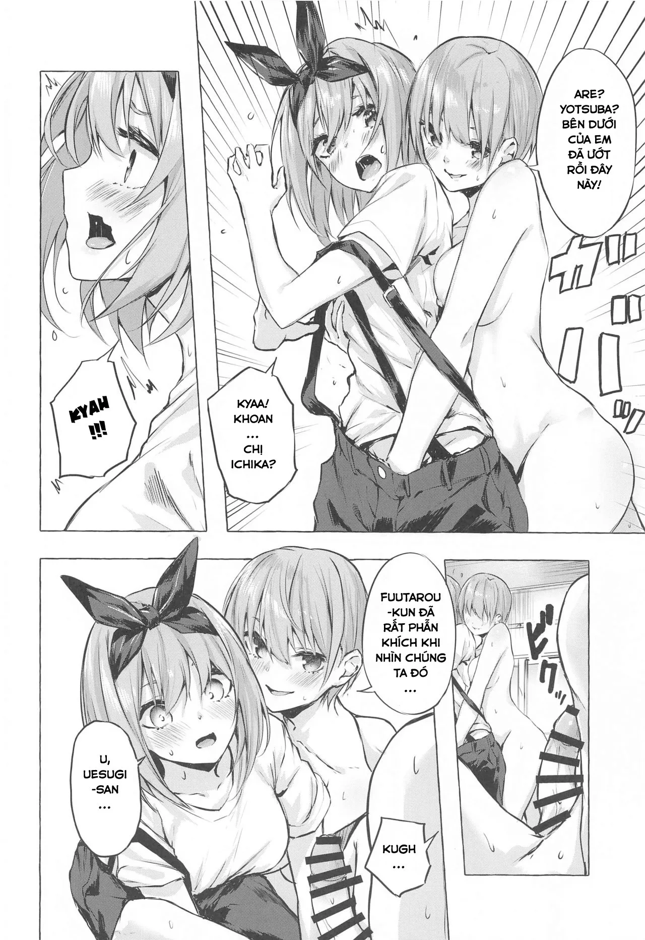 HentaiVN.net - Ảnh 17 - Hanayome no Kakuritsu (Gotoubun no Hanayome) - Oneshot