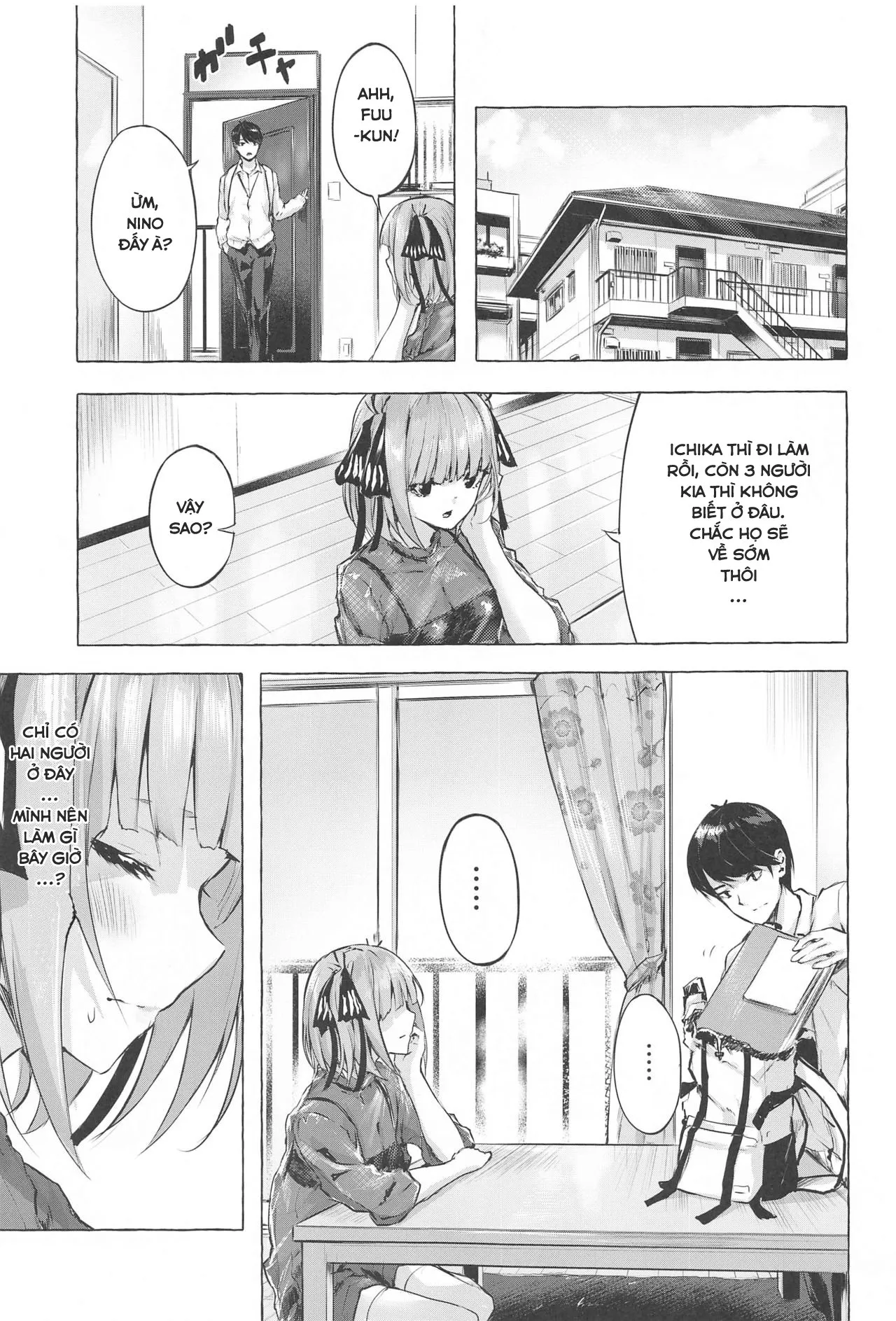 HentaiVN.net - Ảnh 2 - Hanayome no Kakuritsu (Gotoubun no Hanayome) - Oneshot