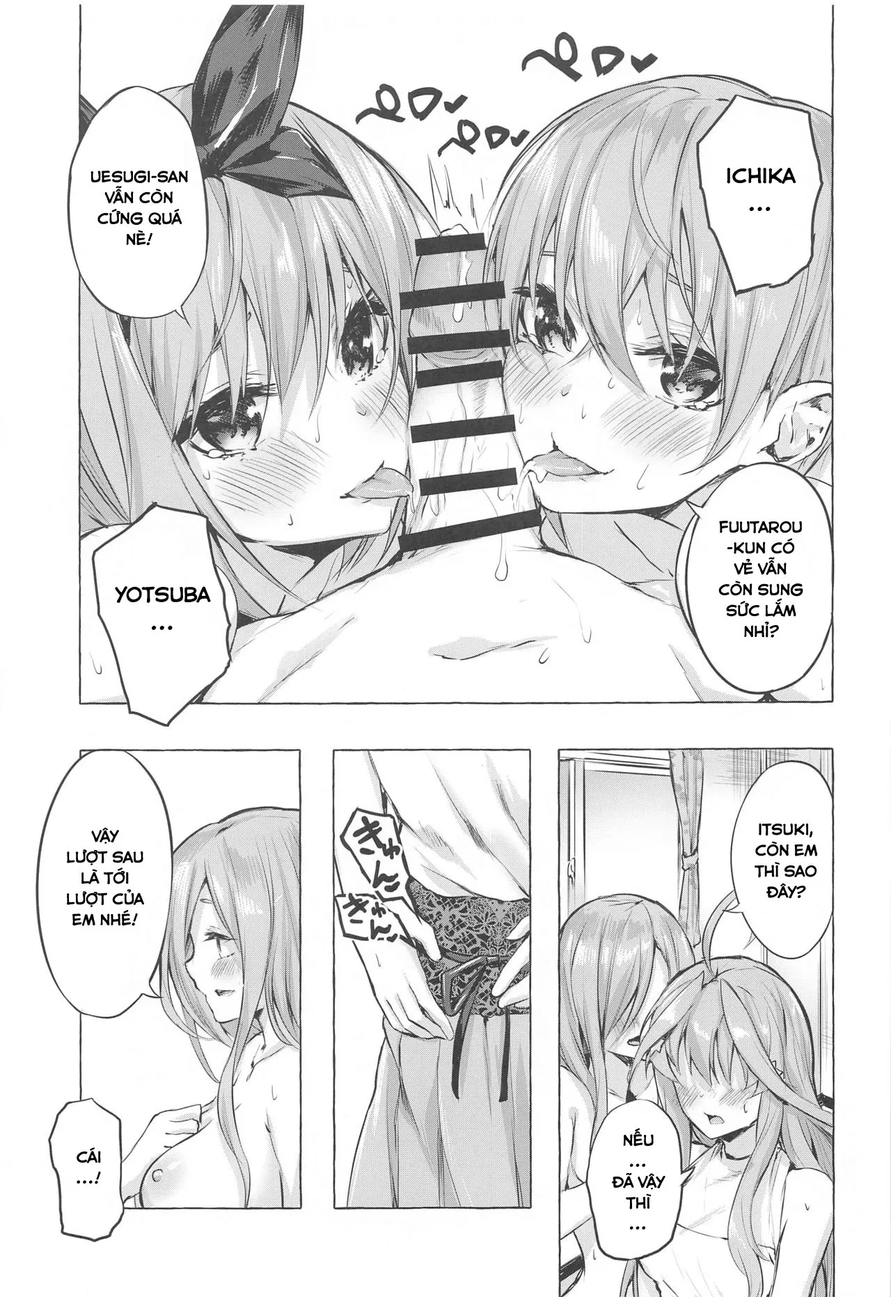 HentaiVN.net - Ảnh 20 - Hanayome no Kakuritsu (Gotoubun no Hanayome) - Oneshot