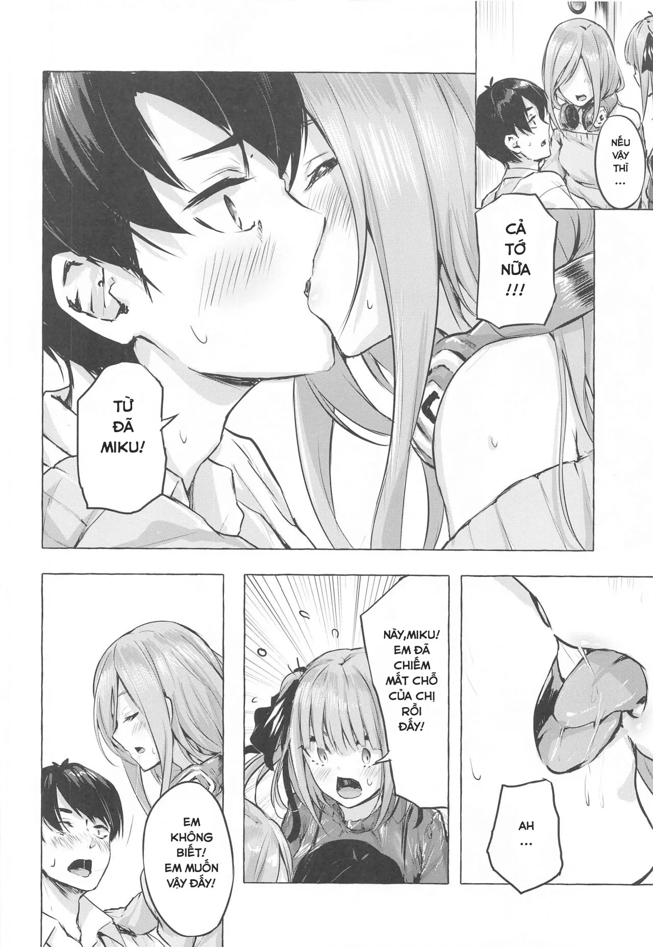 HentaiVN.net - Ảnh 5 - Hanayome no Kakuritsu (Gotoubun no Hanayome) - Oneshot