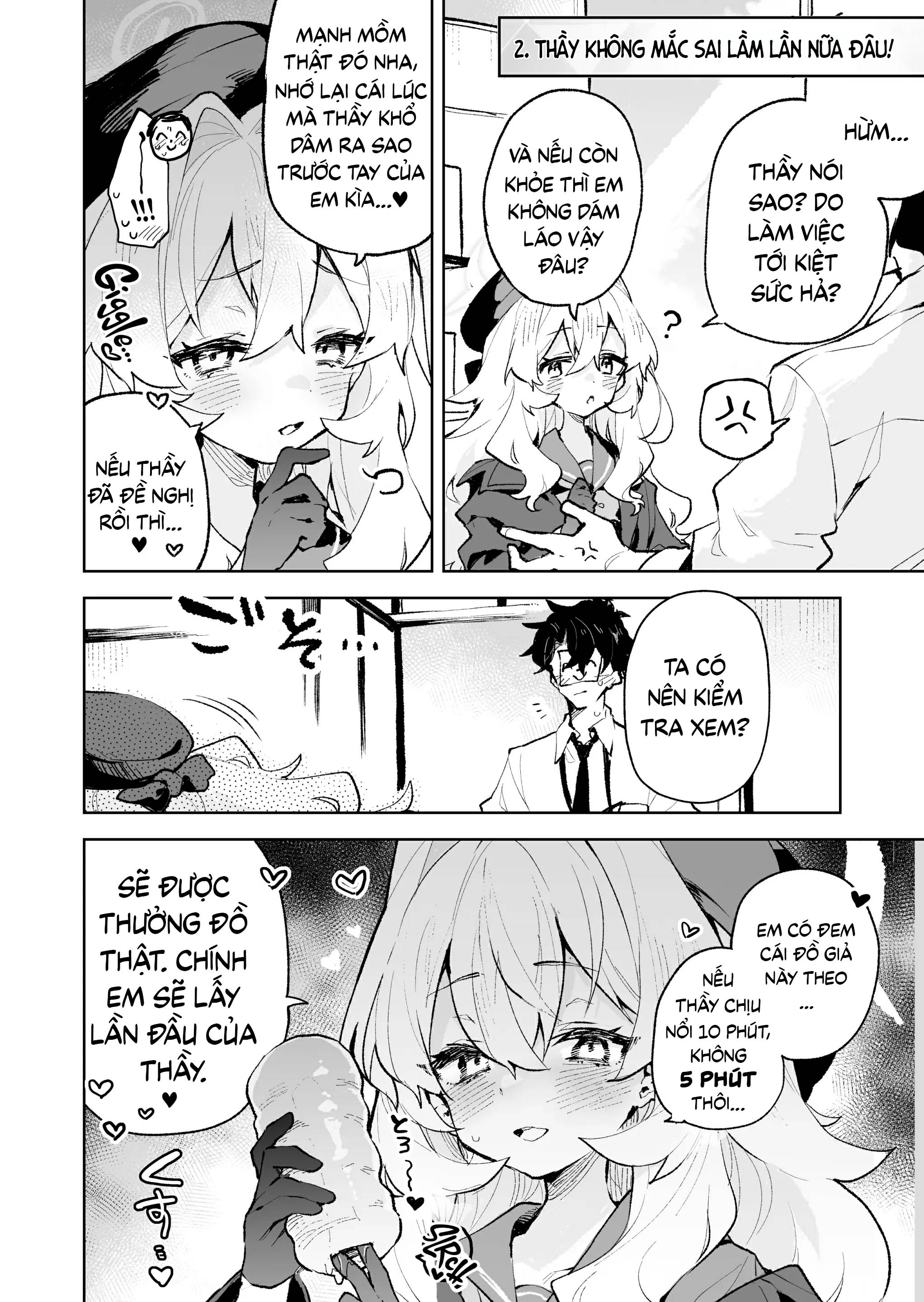 HentaiVN.net - Ảnh 12 - Niyaniya Kyouju no Ama Zeme Gotoki ni Makenai ga! - OneShot