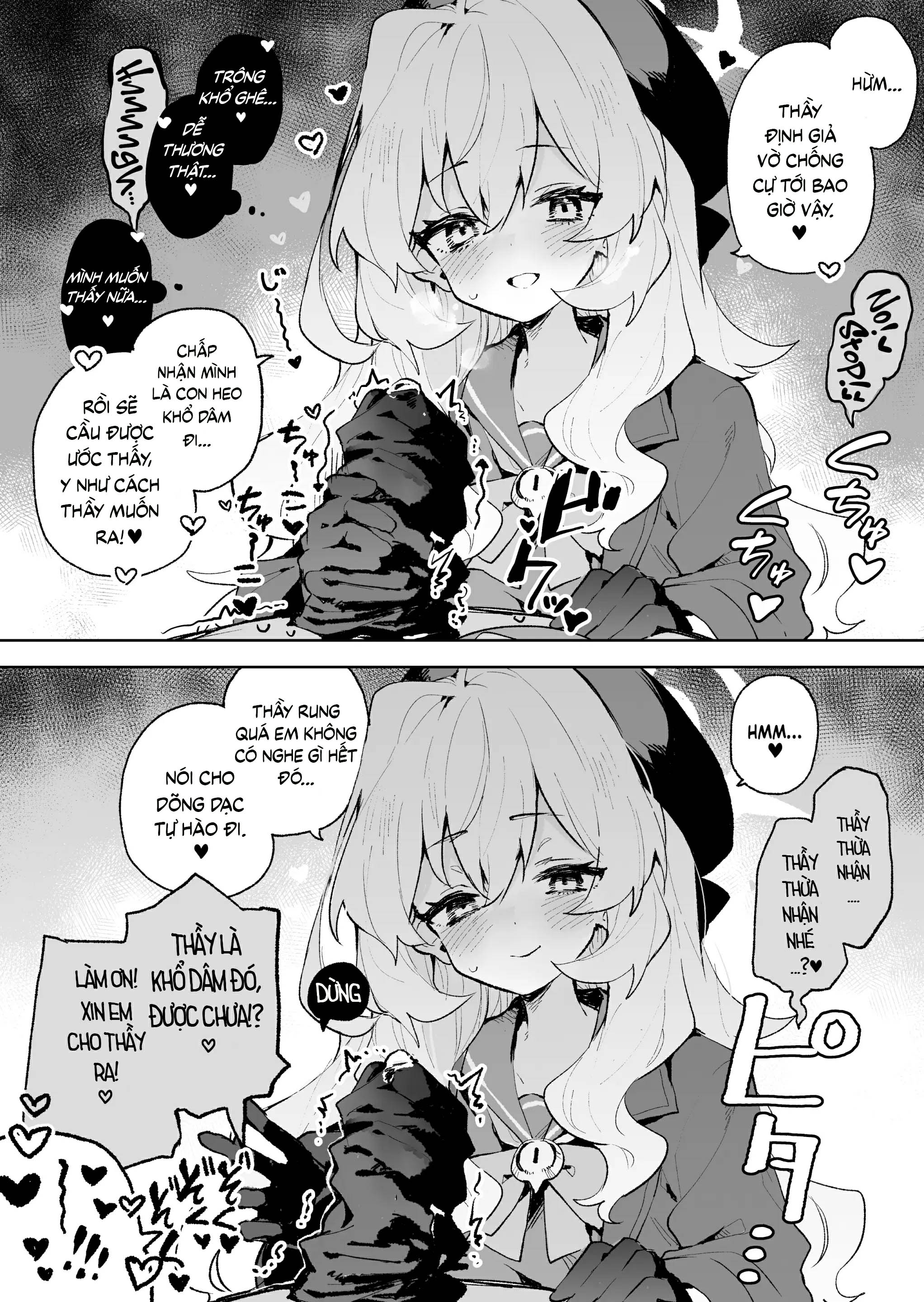 HentaiVN.net - Ảnh 8 - Niyaniya Kyouju no Ama Zeme Gotoki ni Makenai ga! - OneShot