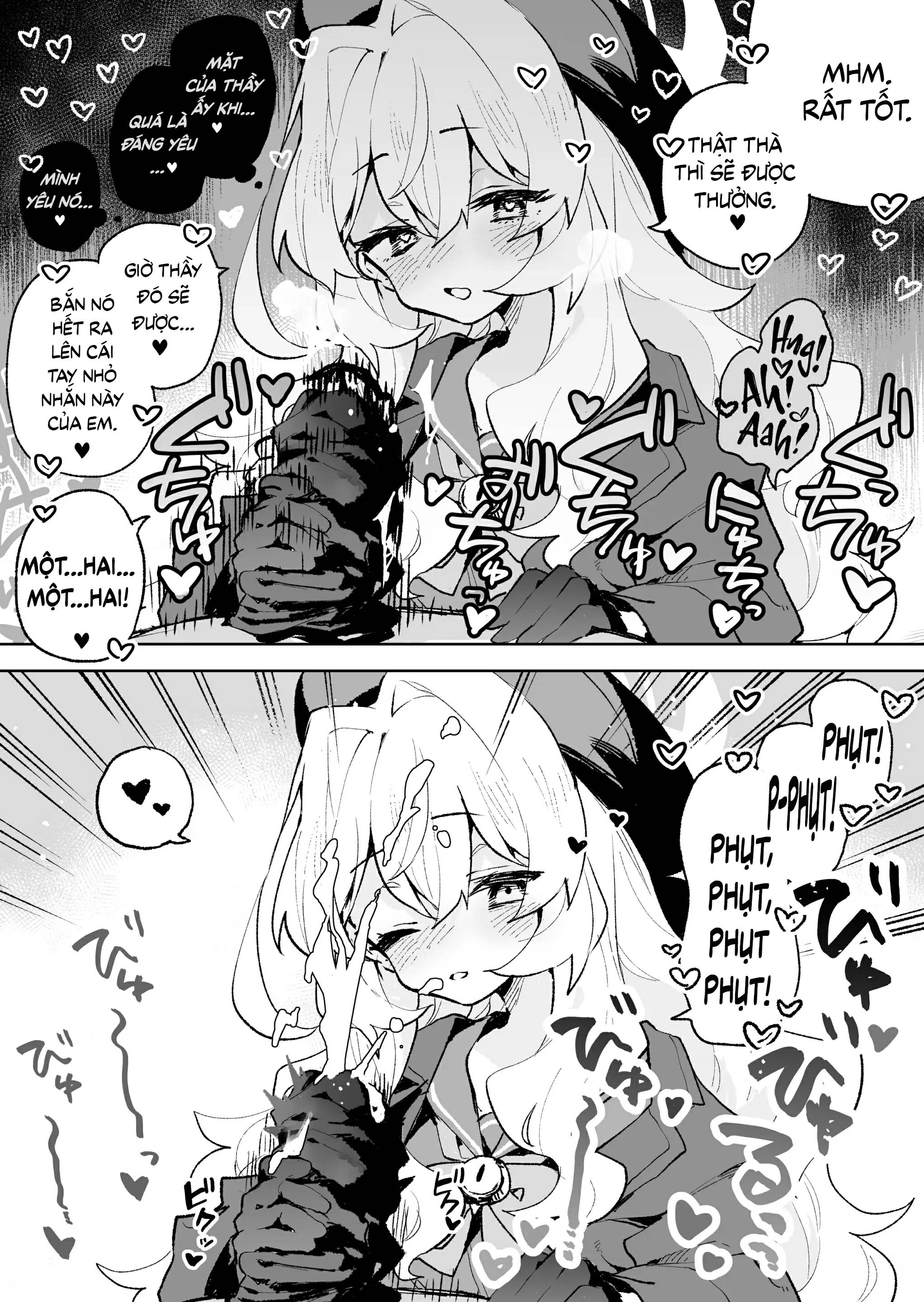 HentaiVN.net - Ảnh 9 - Niyaniya Kyouju no Ama Zeme Gotoki ni Makenai ga! - OneShot