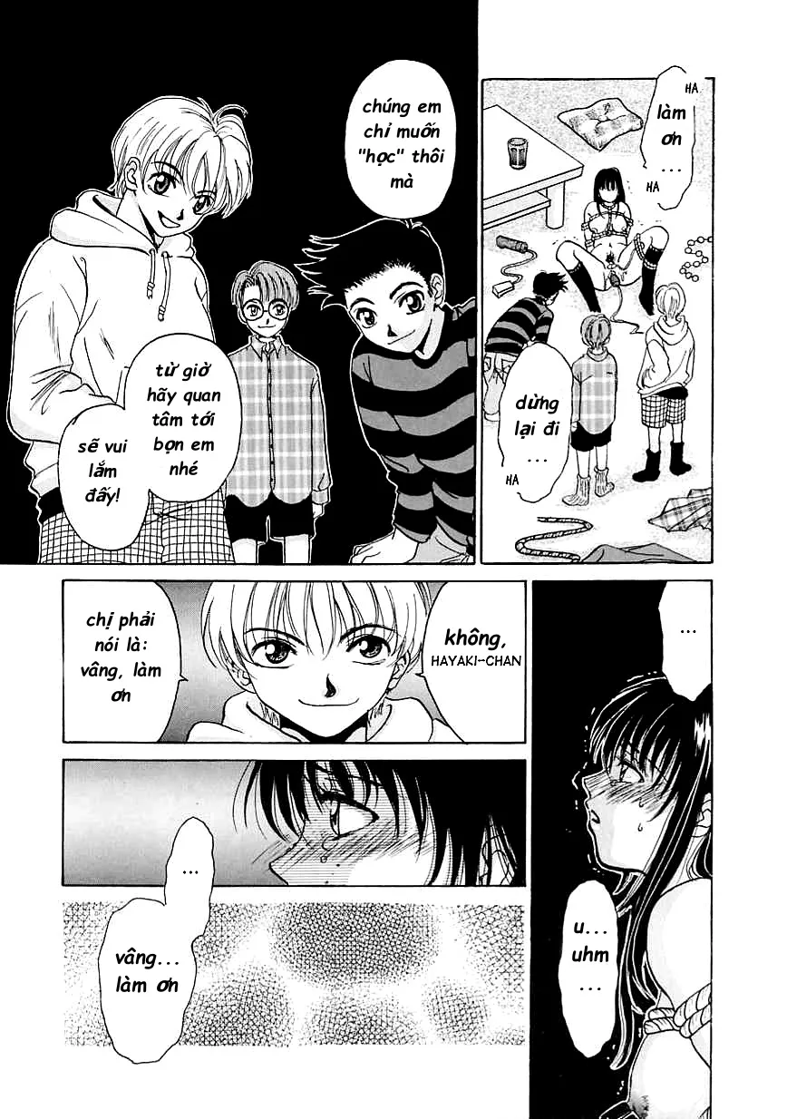 HentaiVN.net - Ảnh 19 - Chị gia sư và những đứa trẻ hiếu học [Kodomo no Jikan] - Chap 1