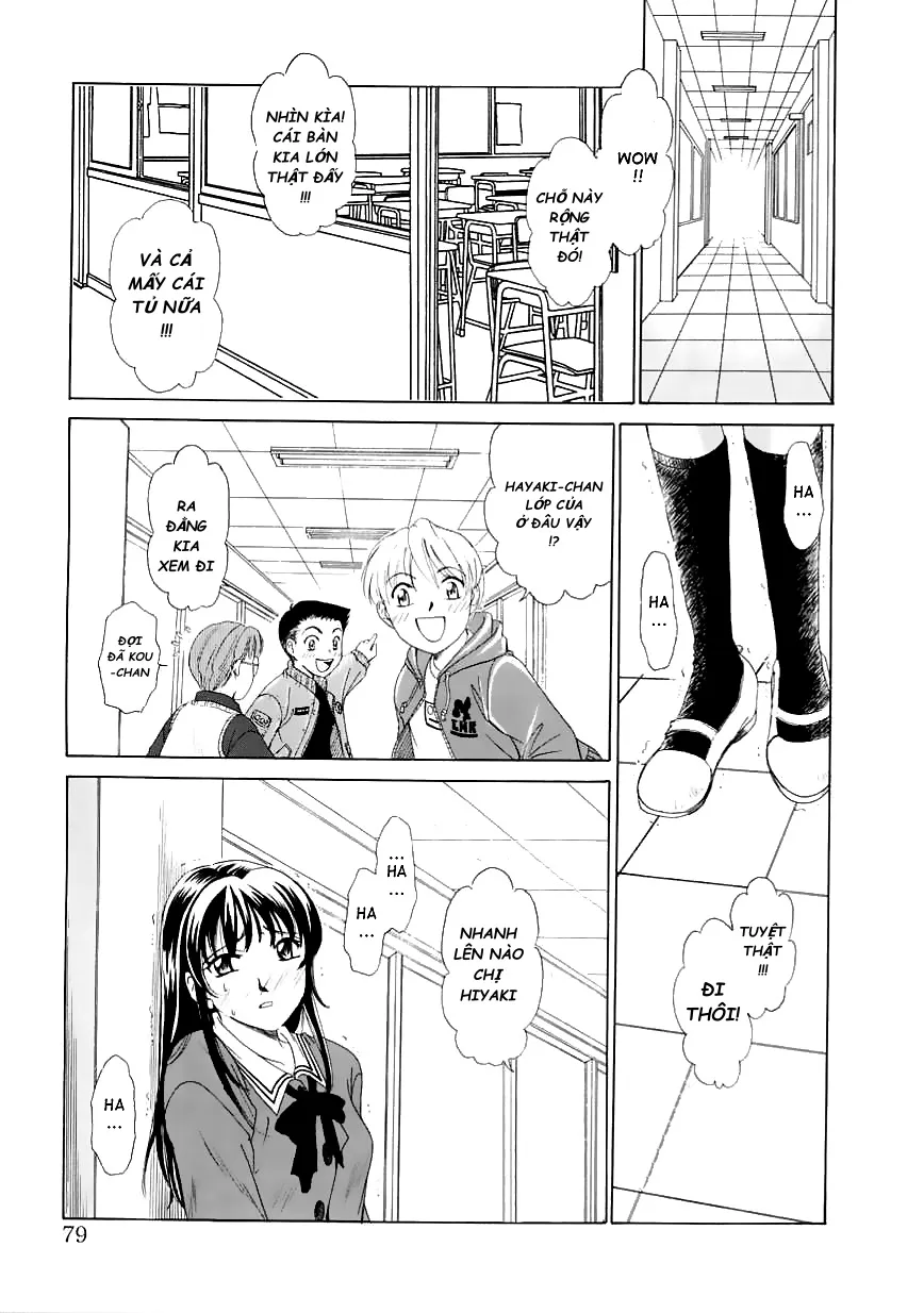 HentaiVN.net - Ảnh 7 - Chị gia sư và những đứa trẻ hiếu học [Kodomo no Jikan] - Chap 4