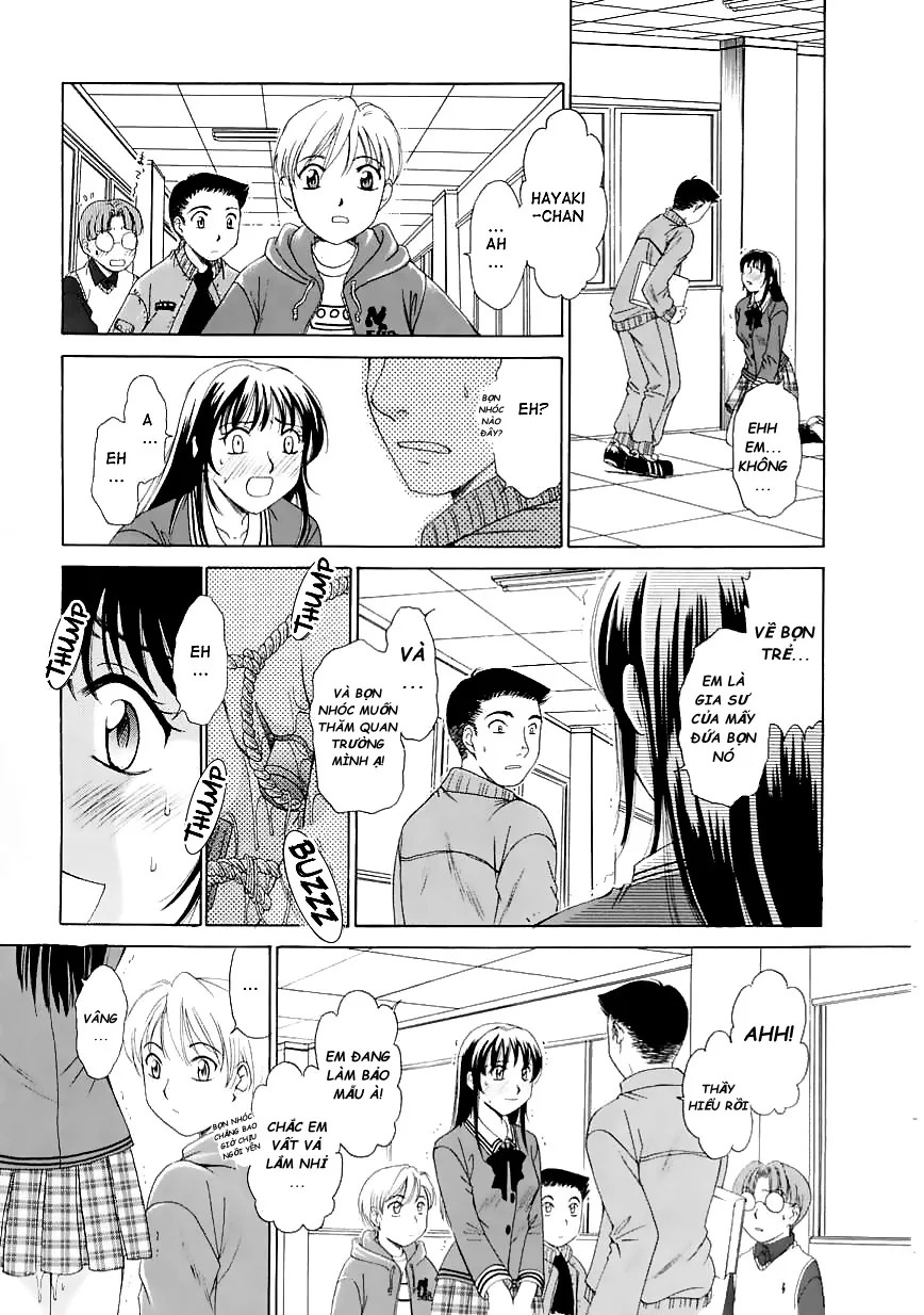 HentaiVN.net - Ảnh 9 - Chị gia sư và những đứa trẻ hiếu học [Kodomo no Jikan] - Chap 4