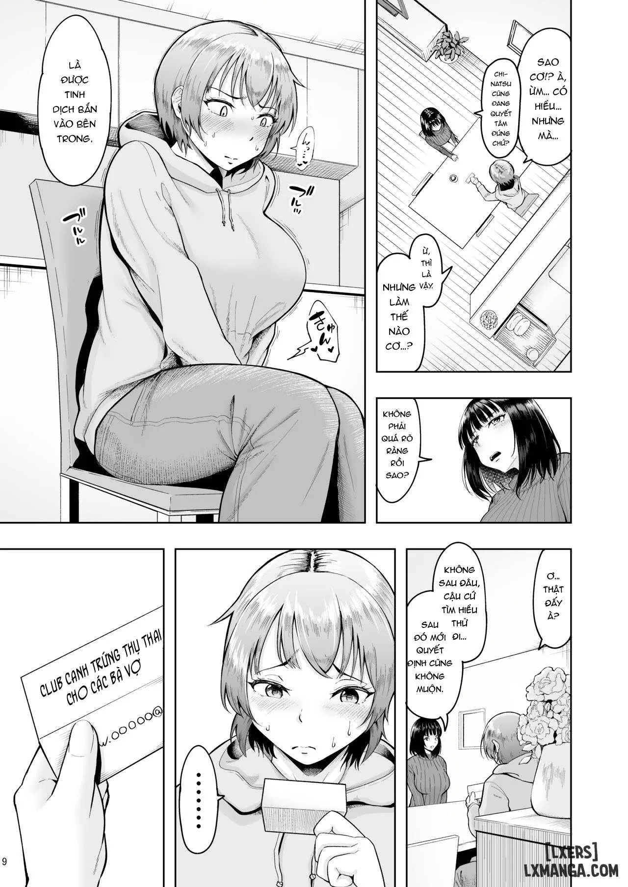 HentaiVN.net - Ảnh 8 - Hitozuma Ninkatsu Club 2 - Chap 1.