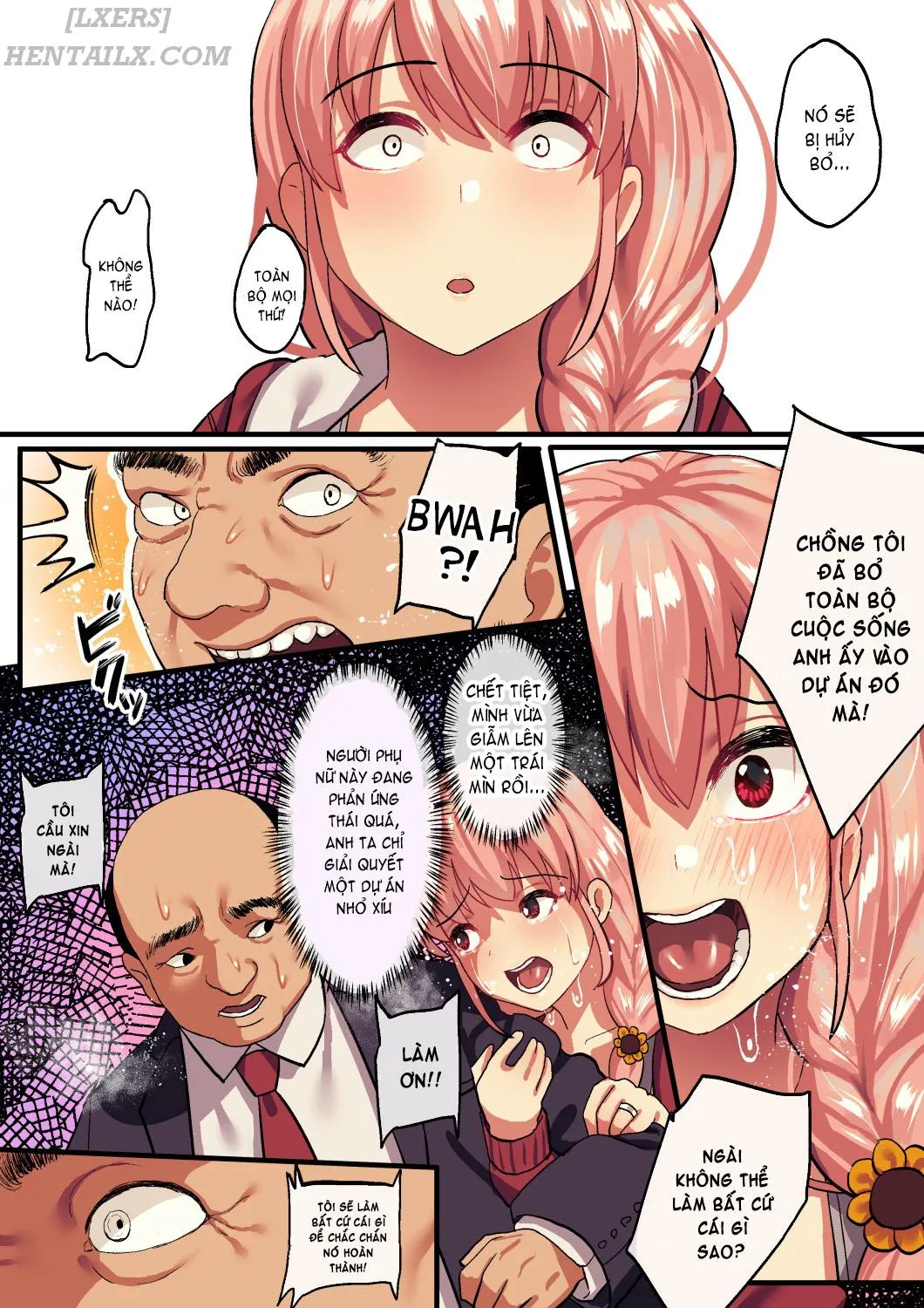 HentaiVN.net - Ảnh 10 - Shishite Netorare - Oneshot [Full Màu]