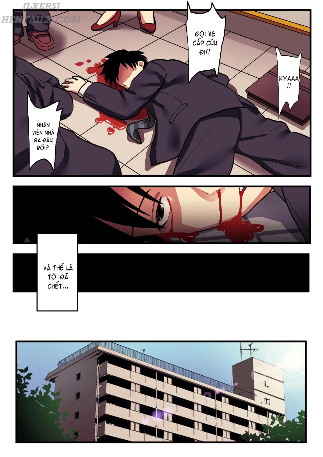 HentaiVN.net - Ảnh 3 - Shishite Netorare - Oneshot [Full Màu]