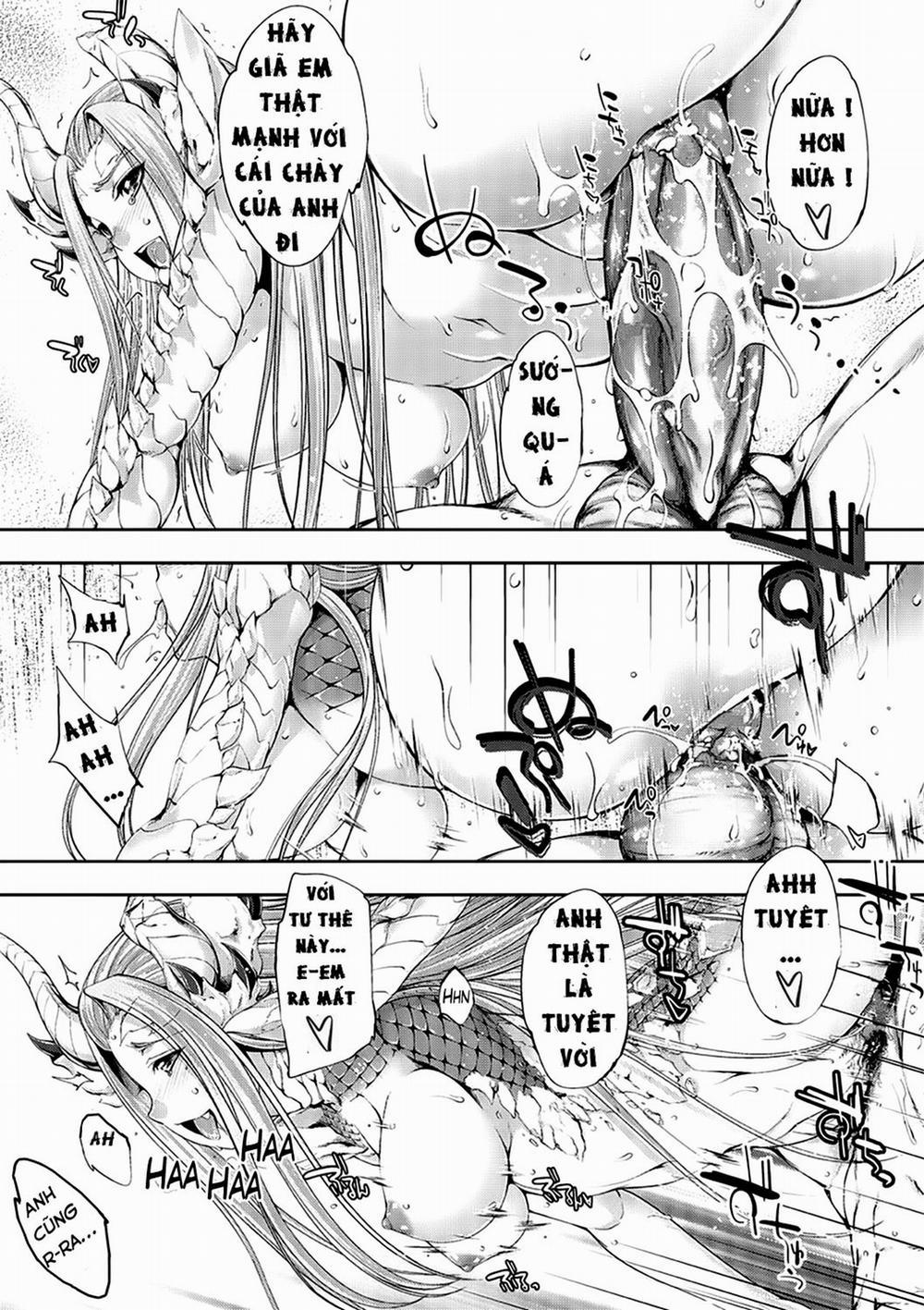 HentaiVN.net - Ảnh 10 - Khế ước của công chúa rồng! [Ryuuhime Chi Sousi; The Deal With The Dragon Princess] - Oneshot