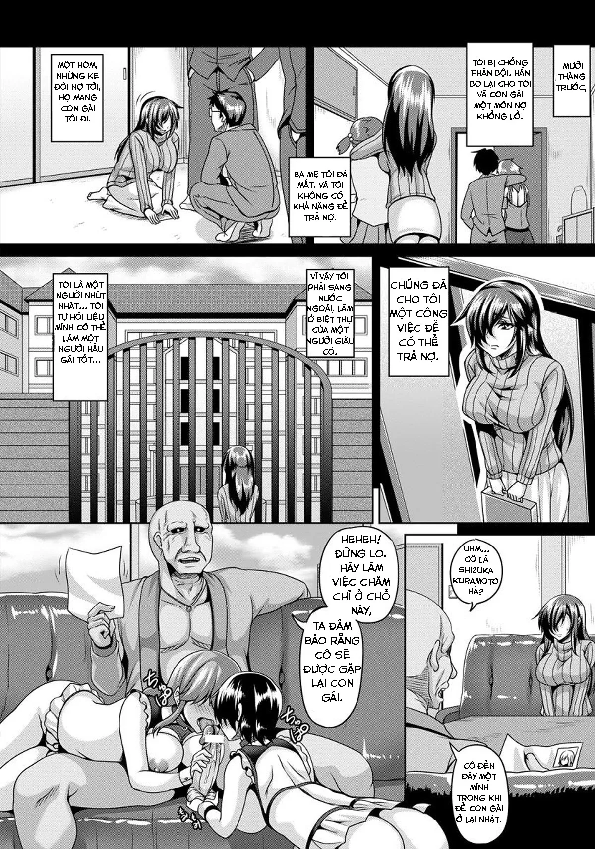HentaiVN.net - Ảnh 4 - Maid Slave Collection - Chap 1