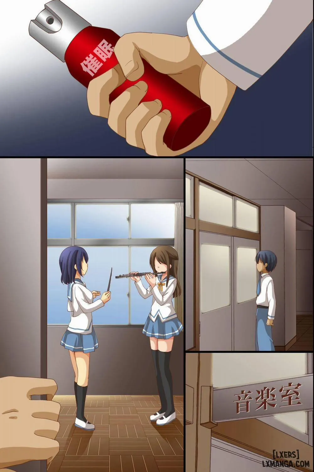 HentaiVN.net - Ảnh 3 - Saimin de Shihai Sareta Gakuen - Chương 2