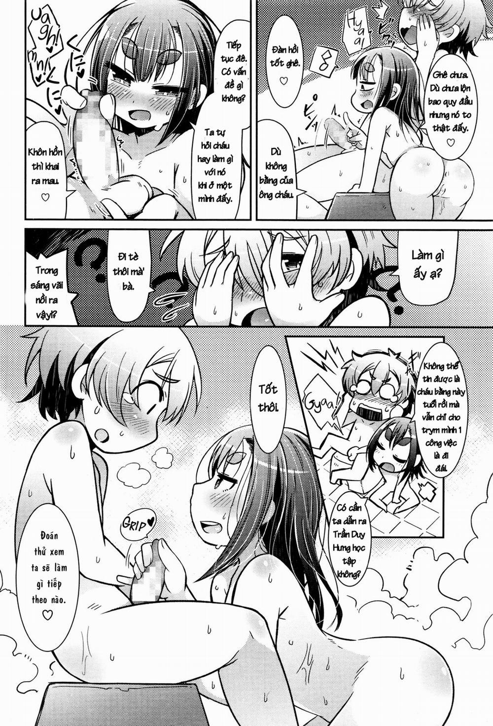 HentaiVN.net - Ảnh 14 - Chuyện bà và cháu [Lolibabaa to mago; Lolibabaa and grandson] - Oneshot