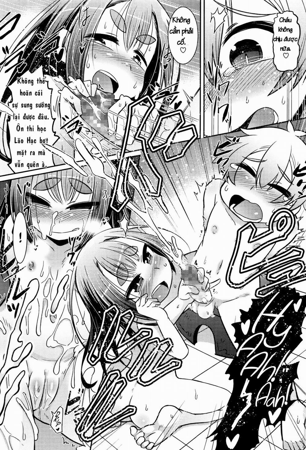 HentaiVN.net - Ảnh 16 - Chuyện bà và cháu [Lolibabaa to mago; Lolibabaa and grandson] - Oneshot