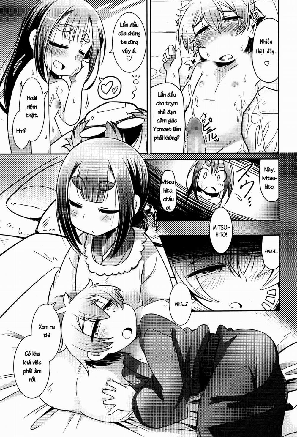 HentaiVN.net - Ảnh 17 - Chuyện bà và cháu [Lolibabaa to mago; Lolibabaa and grandson] - Oneshot