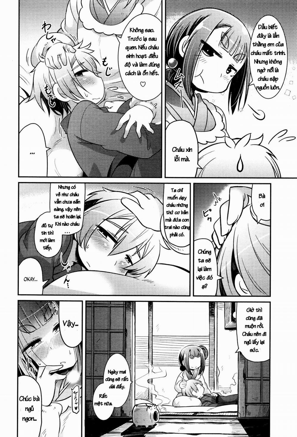 HentaiVN.net - Ảnh 18 - Chuyện bà và cháu [Lolibabaa to mago; Lolibabaa and grandson] - Oneshot
