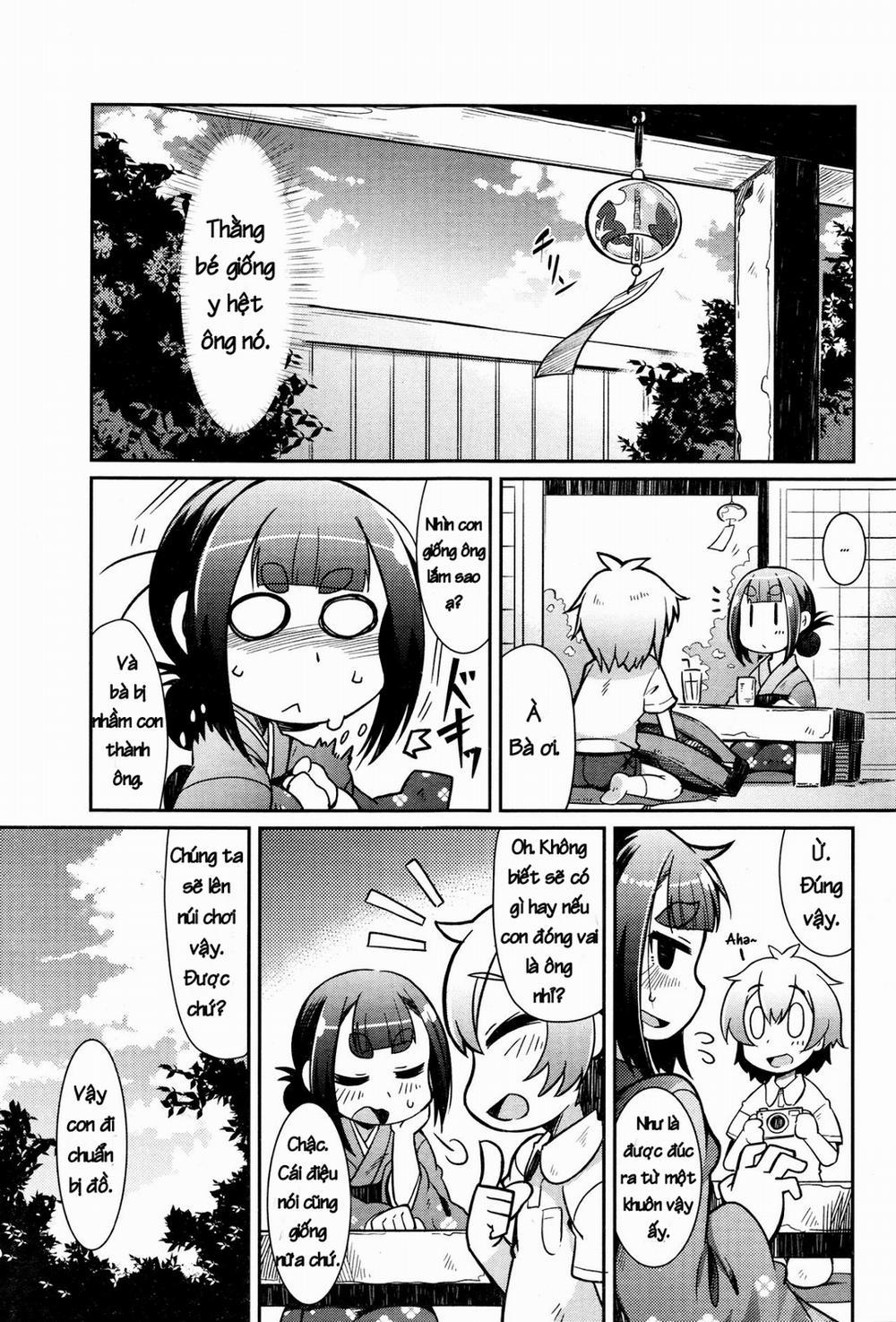 HentaiVN.net - Ảnh 3 - Chuyện bà và cháu [Lolibabaa to mago; Lolibabaa and grandson] - Oneshot