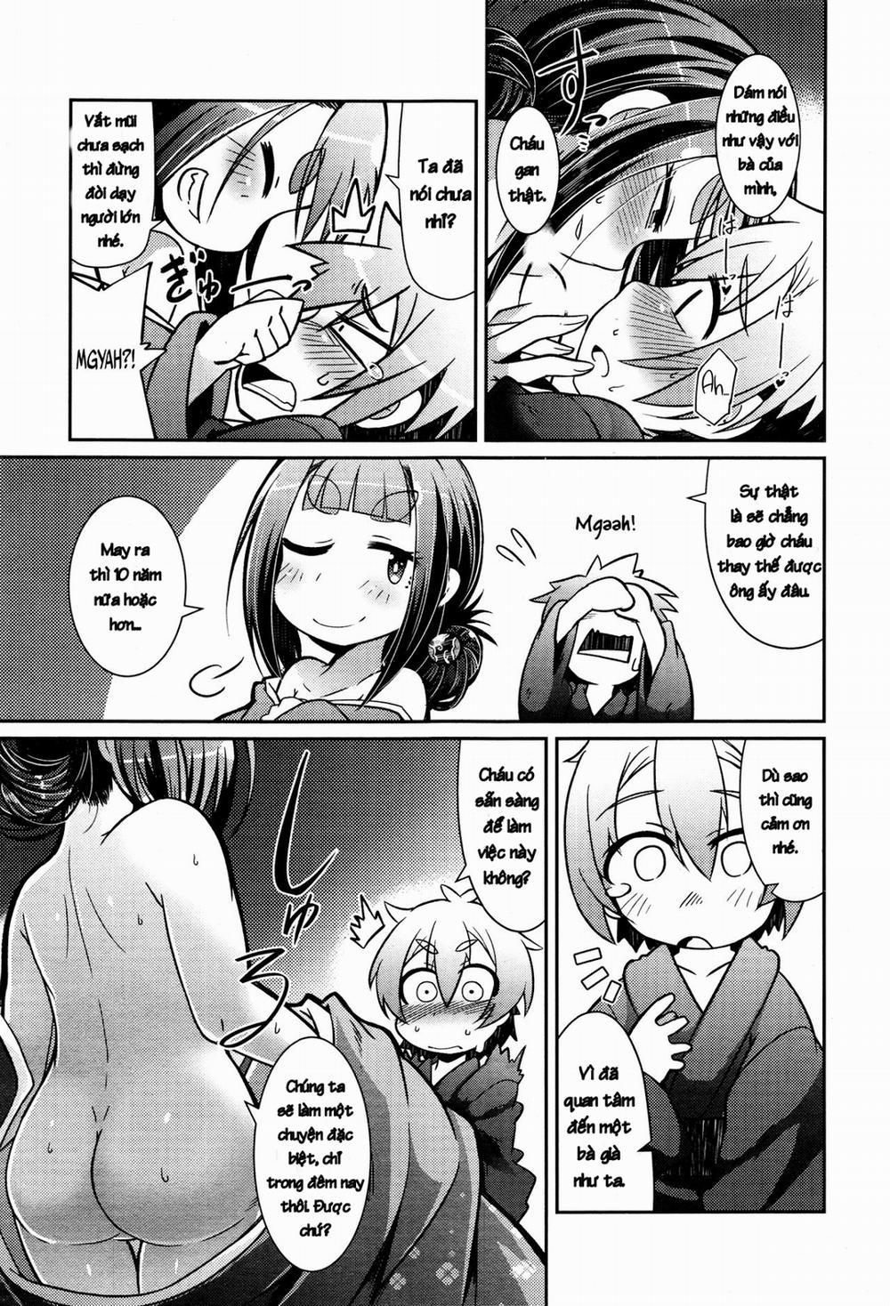 HentaiVN.net - Ảnh 23 - Chuyện bà và cháu [Lolibabaa to mago; Lolibabaa and grandson] - Oneshot