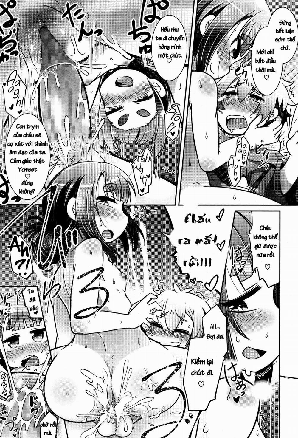 HentaiVN.net - Ảnh 27 - Chuyện bà và cháu [Lolibabaa to mago; Lolibabaa and grandson] - Oneshot