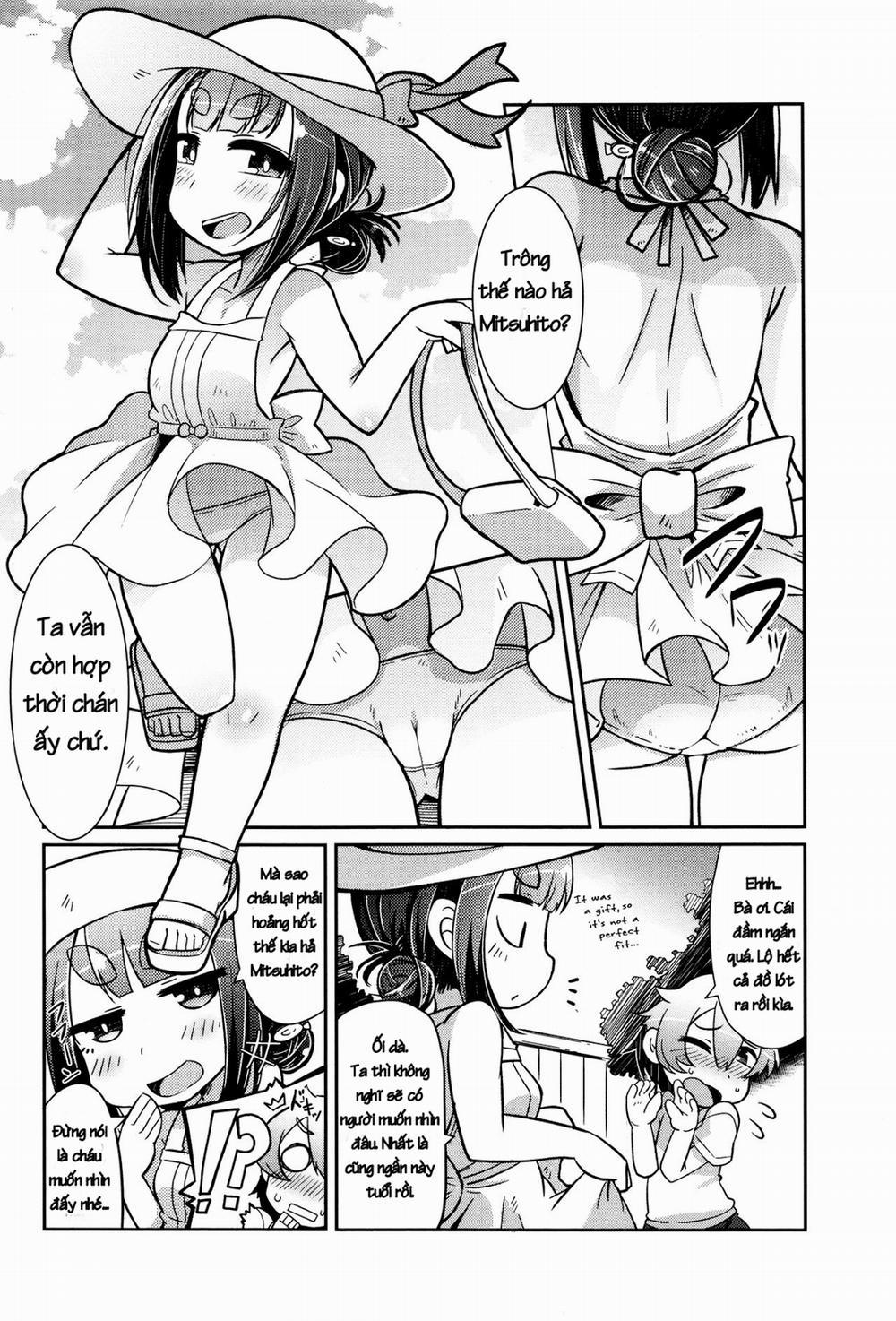 HentaiVN.net - Ảnh 4 - Chuyện bà và cháu [Lolibabaa to mago; Lolibabaa and grandson] - Oneshot