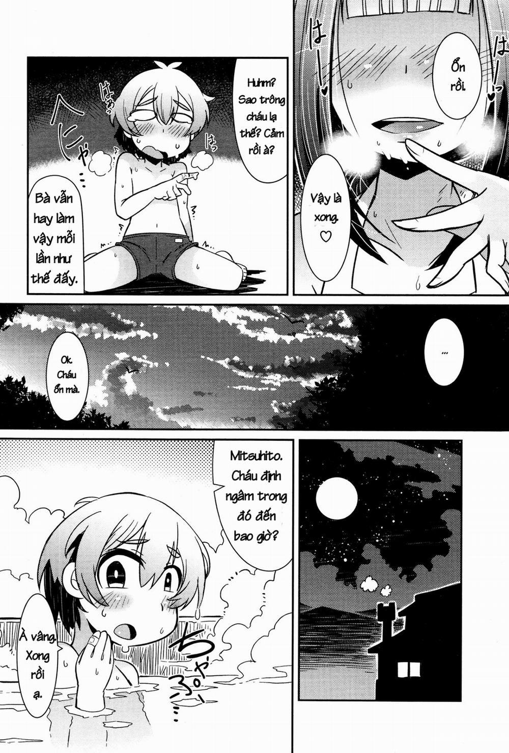 HentaiVN.net - Ảnh 10 - Chuyện bà và cháu [Lolibabaa to mago; Lolibabaa and grandson] - Oneshot
