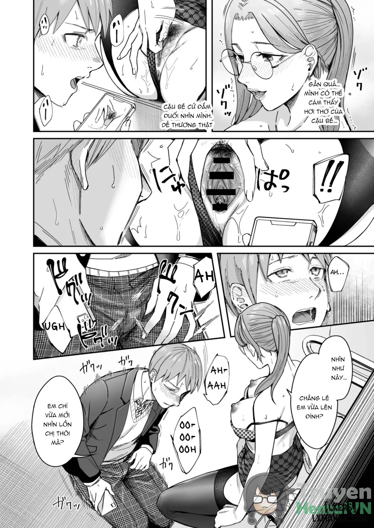 HentaiVN.net - Ảnh 18 - Shiranai Josei kara Gazou Kyouyuu de Eroi Jidori ga Okuraretekita Hanashi - Chương 1